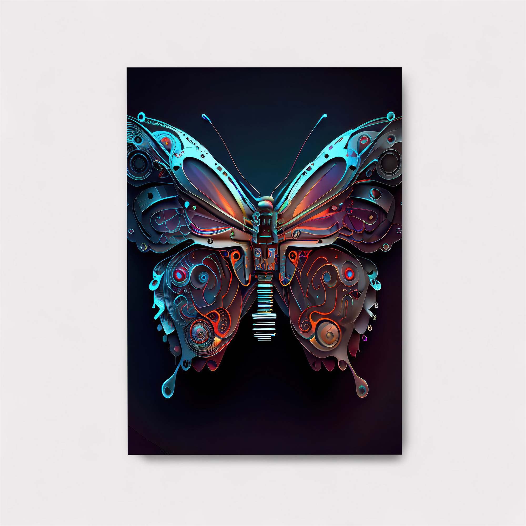Butterfly Steampunk Safe Wall Magnetic / M