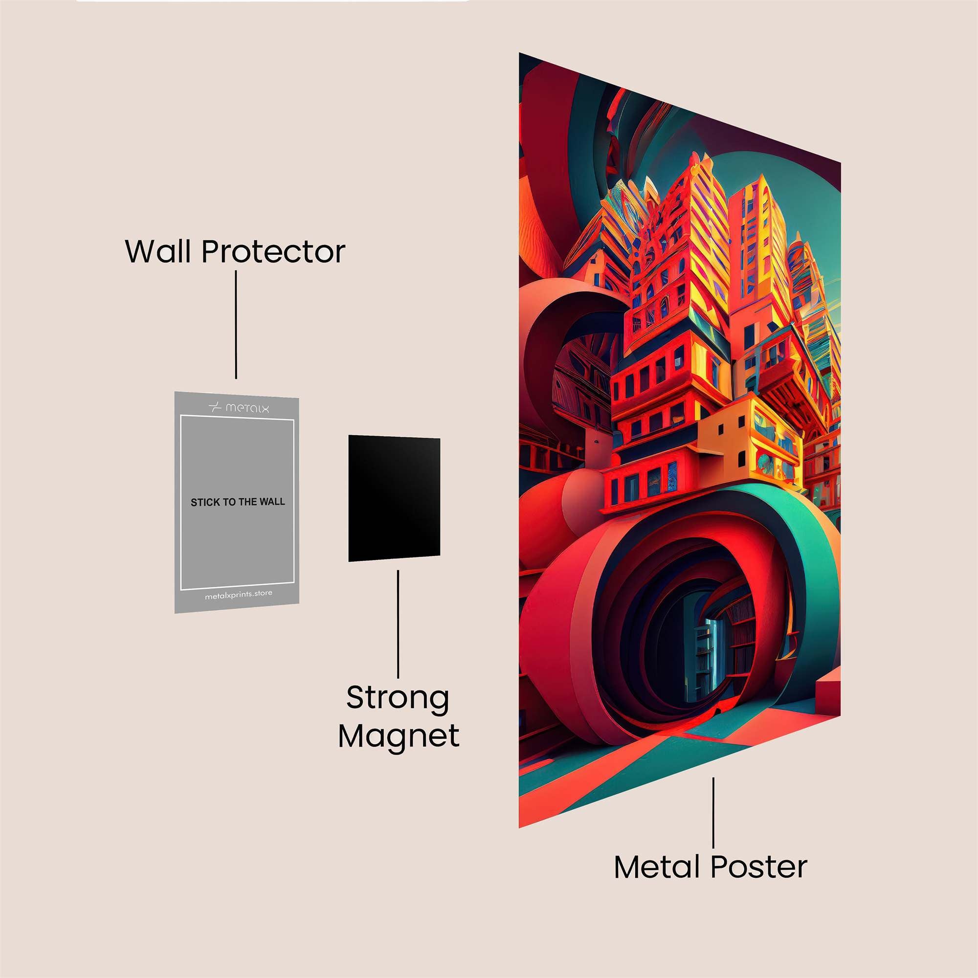 Golden Dread Safe Wall Magnetic / M