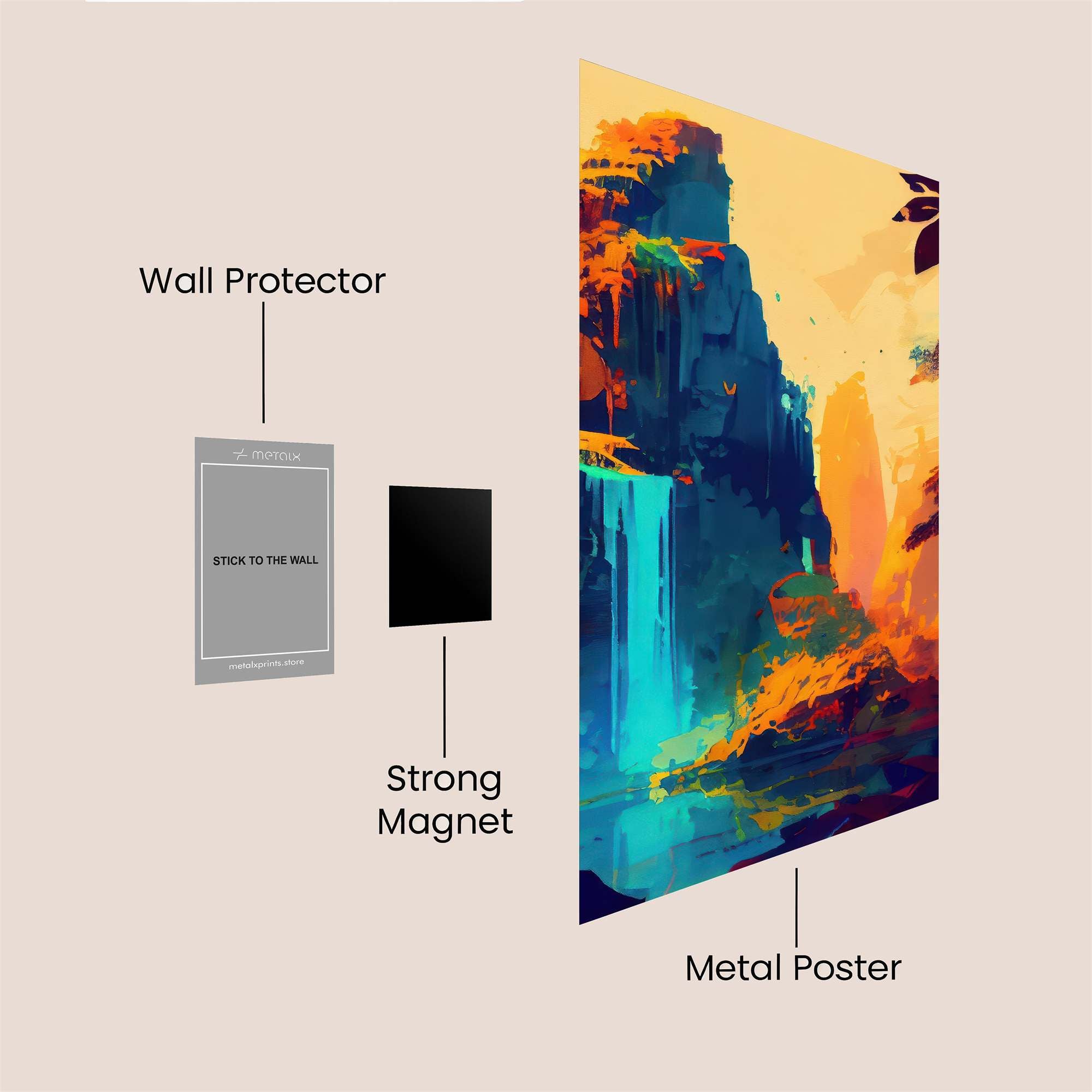Cascade Dream Safe Wall Magnetic / M
