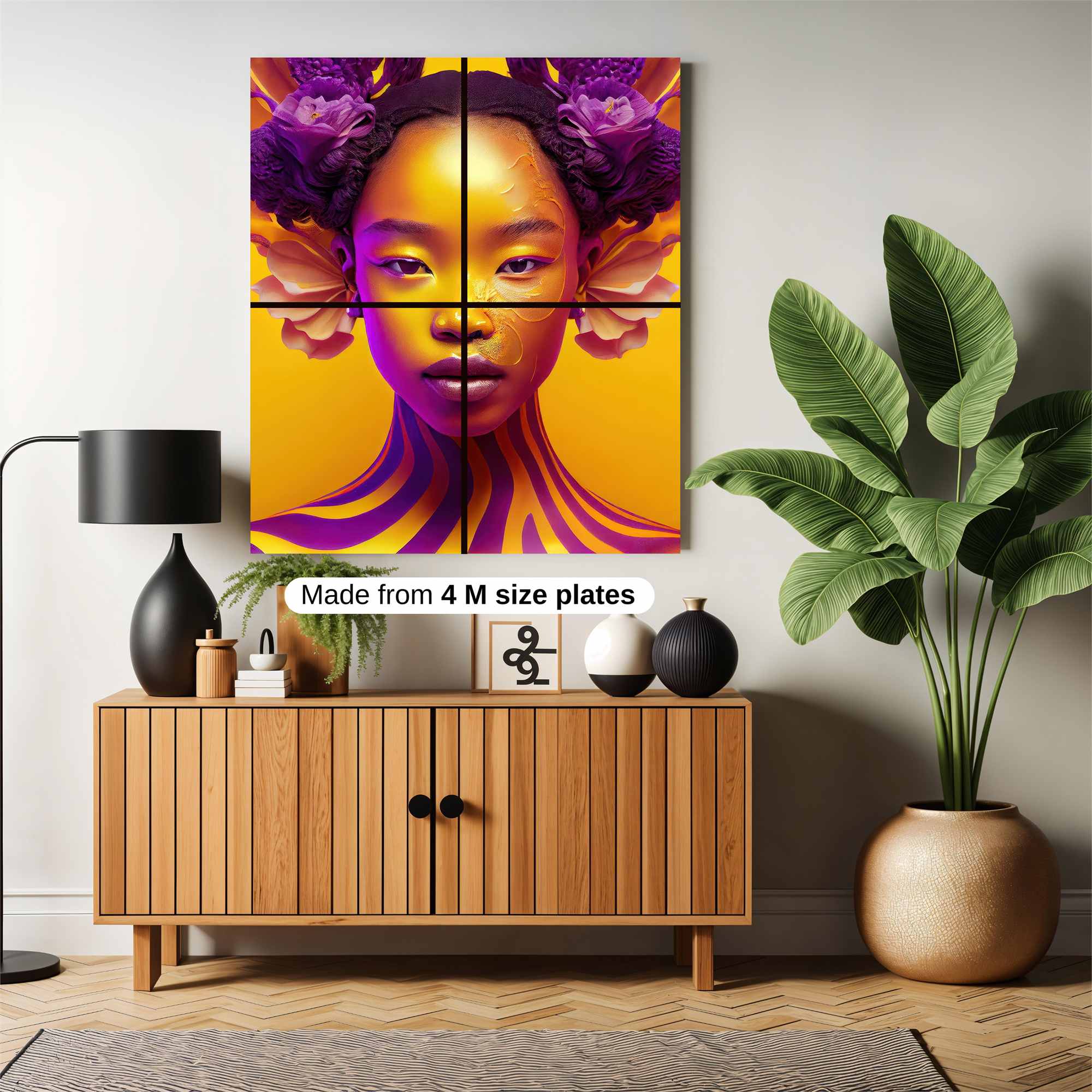 Floral Enigma Safe Wall Magnetic / M