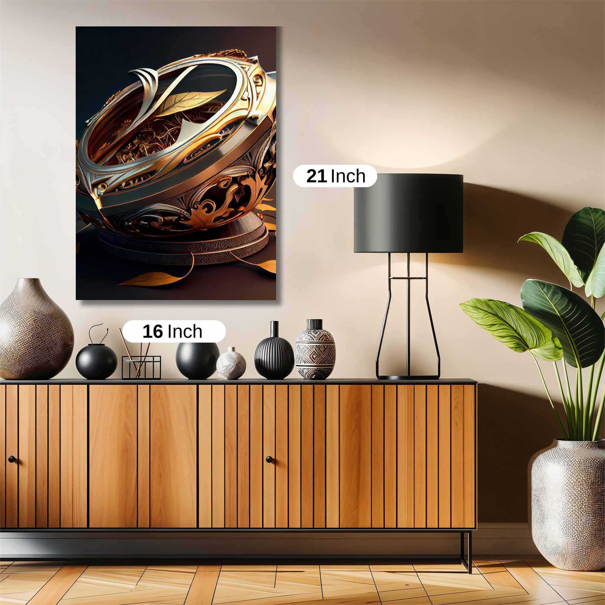 Golden Enigma Safe Wall Magnetic / M