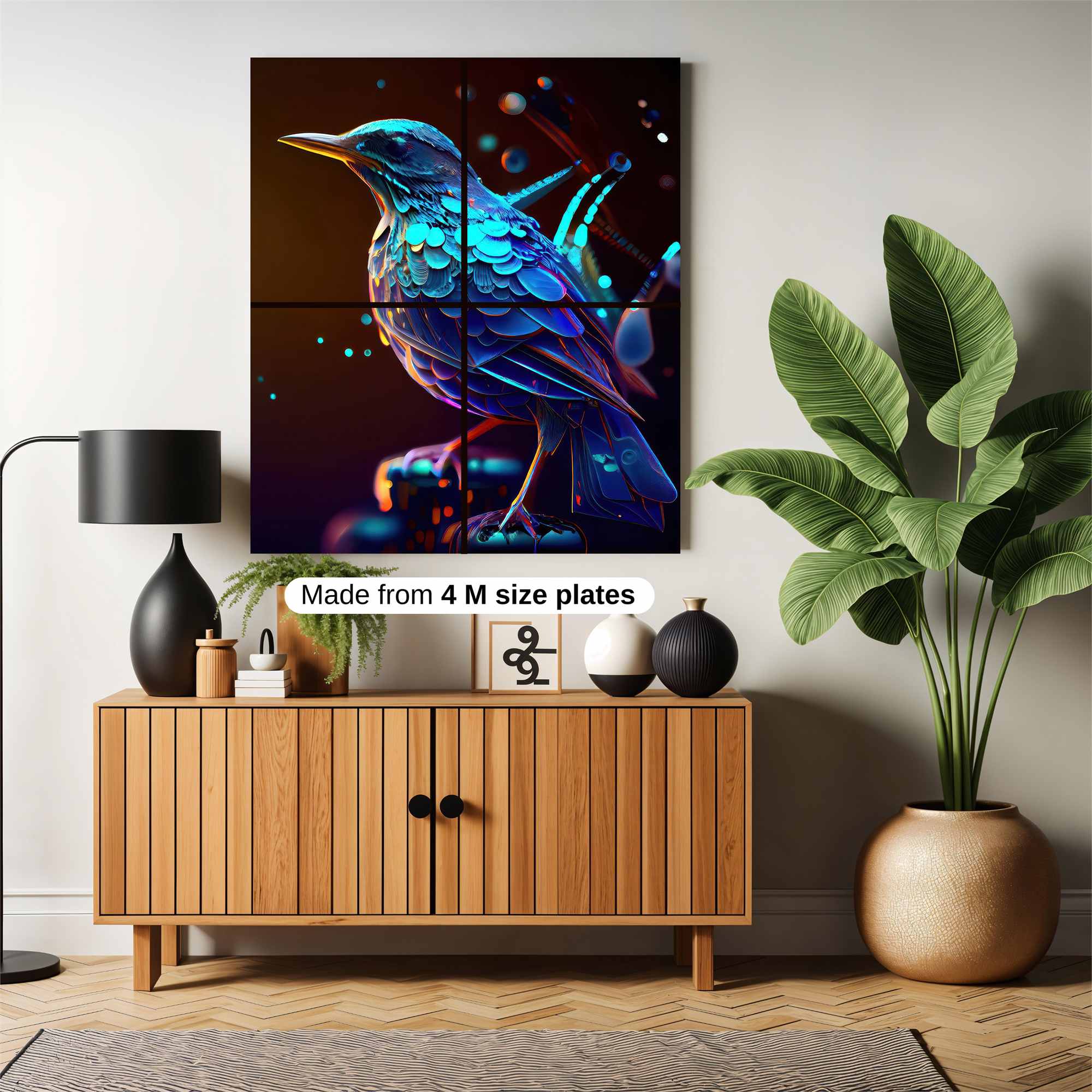 Neon Thrush Safe Wall Magnetic / M