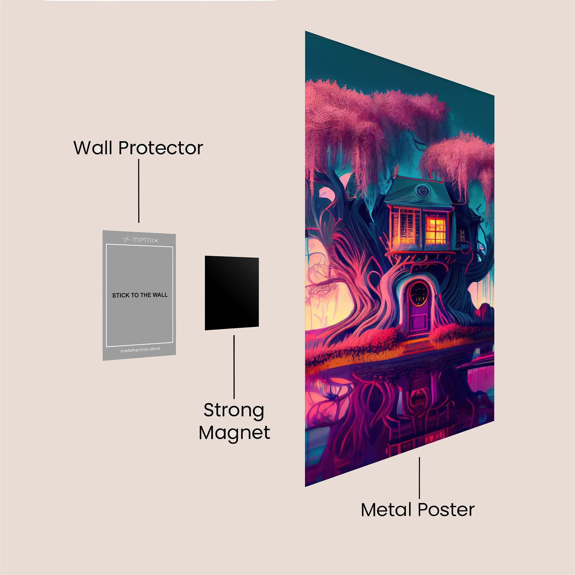 Barfly Blues Safe Wall Magnetic / M