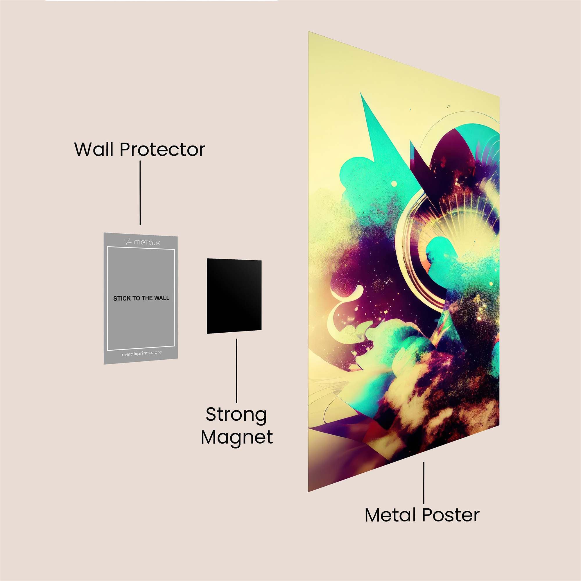 Clown Melancholy Safe Wall Magnetic / M