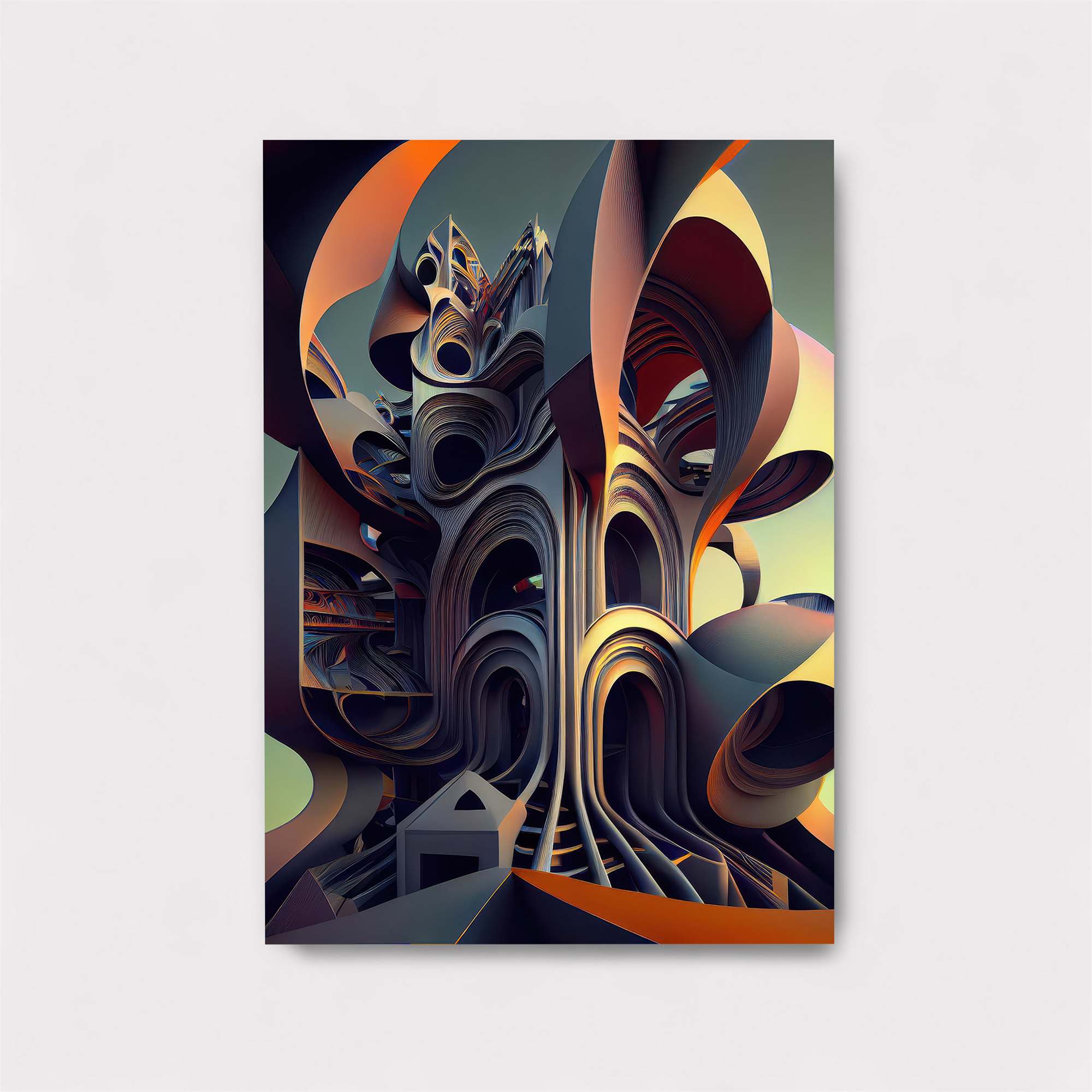 Fractal Dream Safe Wall Magnetic / M