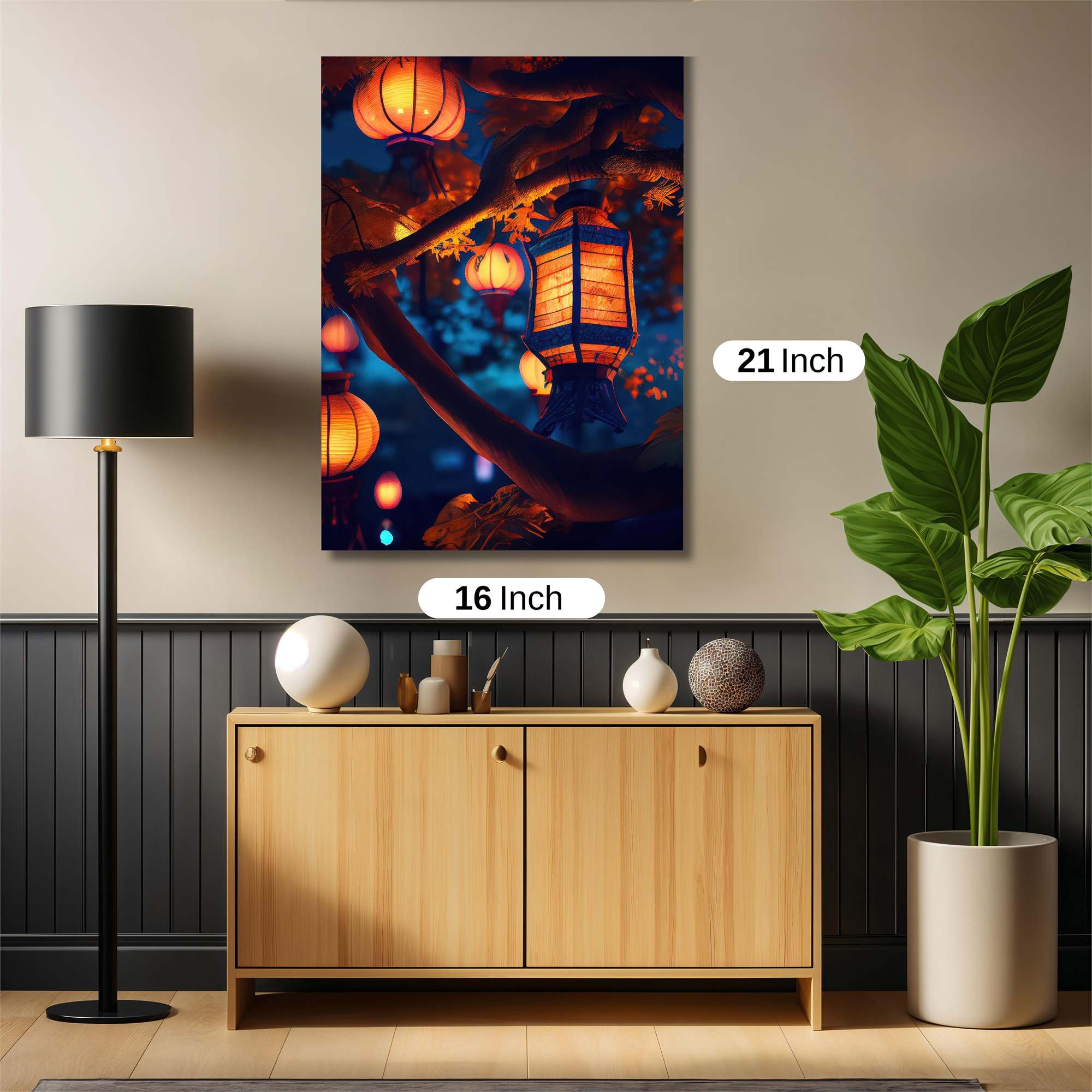 Lantern Serenity Safe Wall Magnetic / M