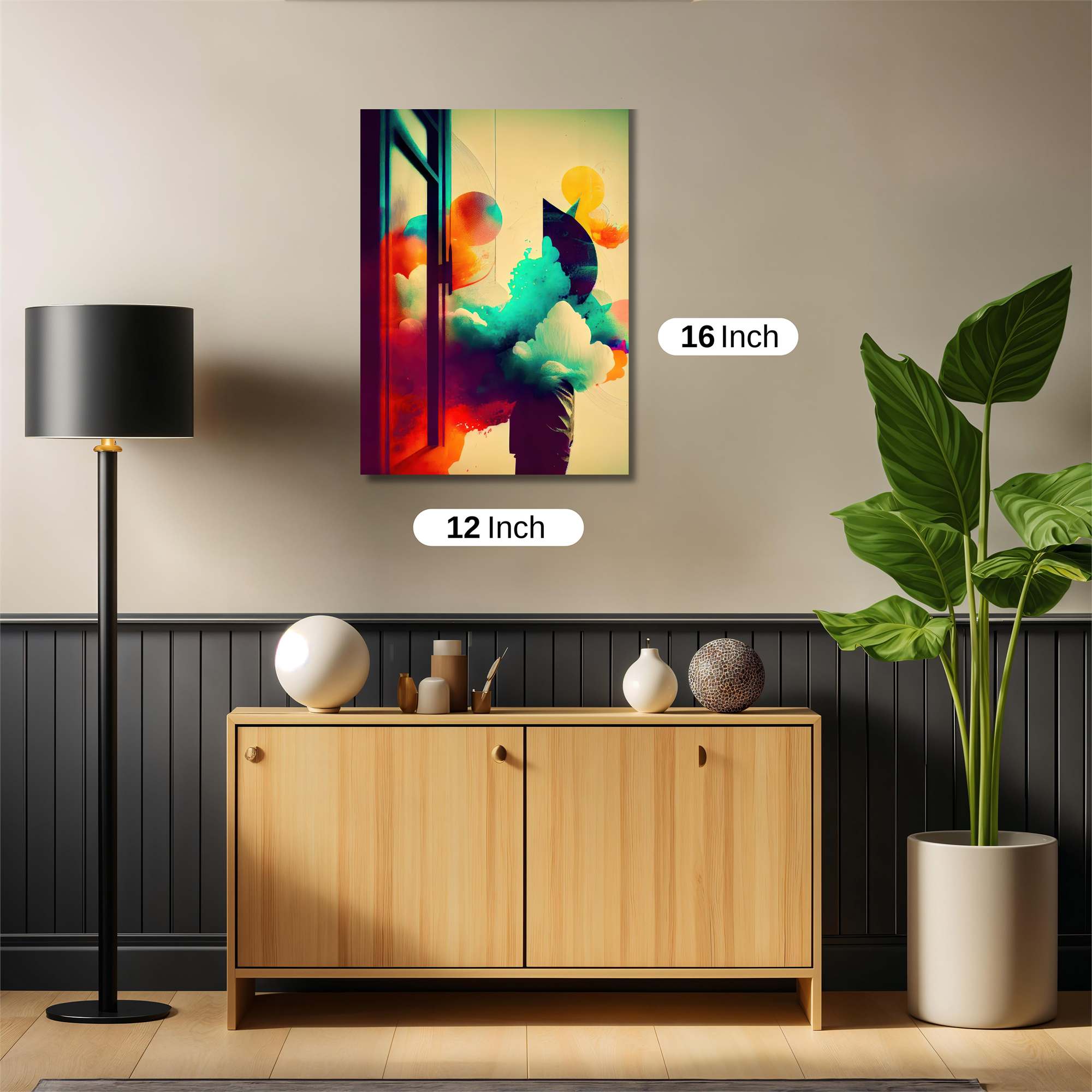 Batman Brooding Safe Wall Magnetic / M