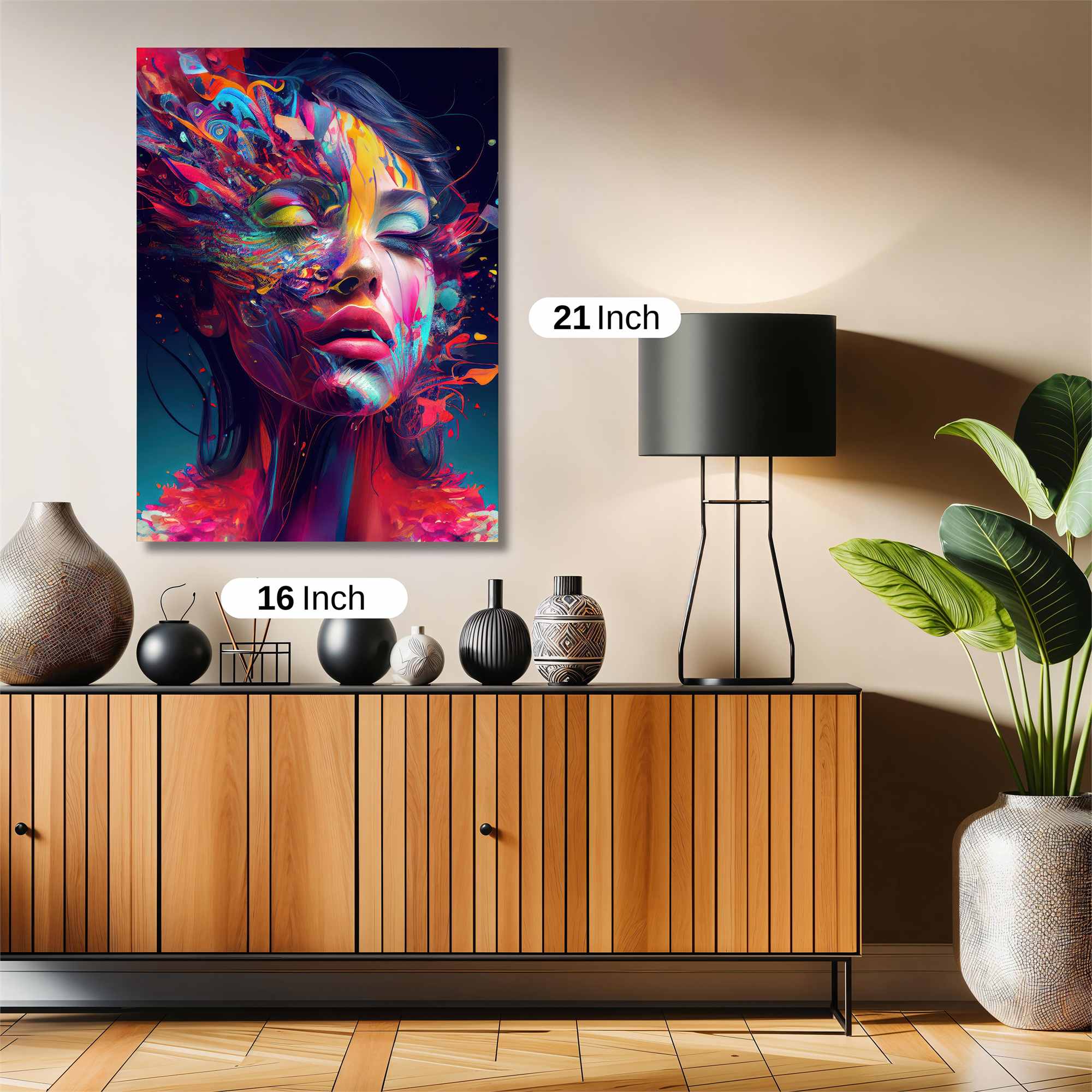 Colorful Serenity Safe Wall Magnetic / M