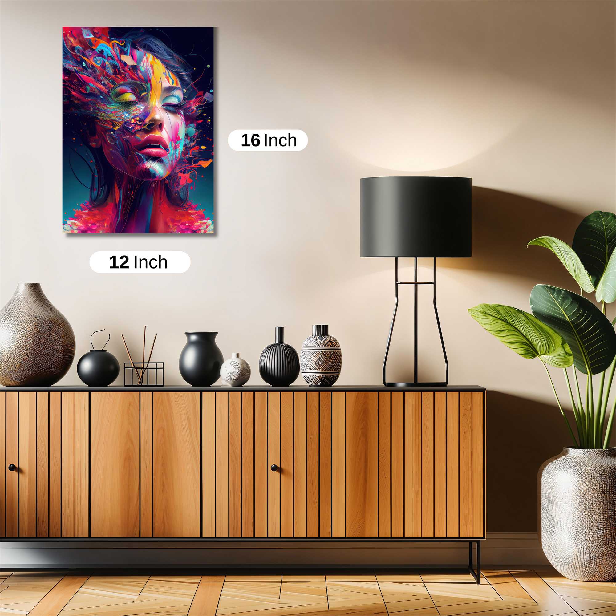 Colorful Serenity Safe Wall Magnetic / M