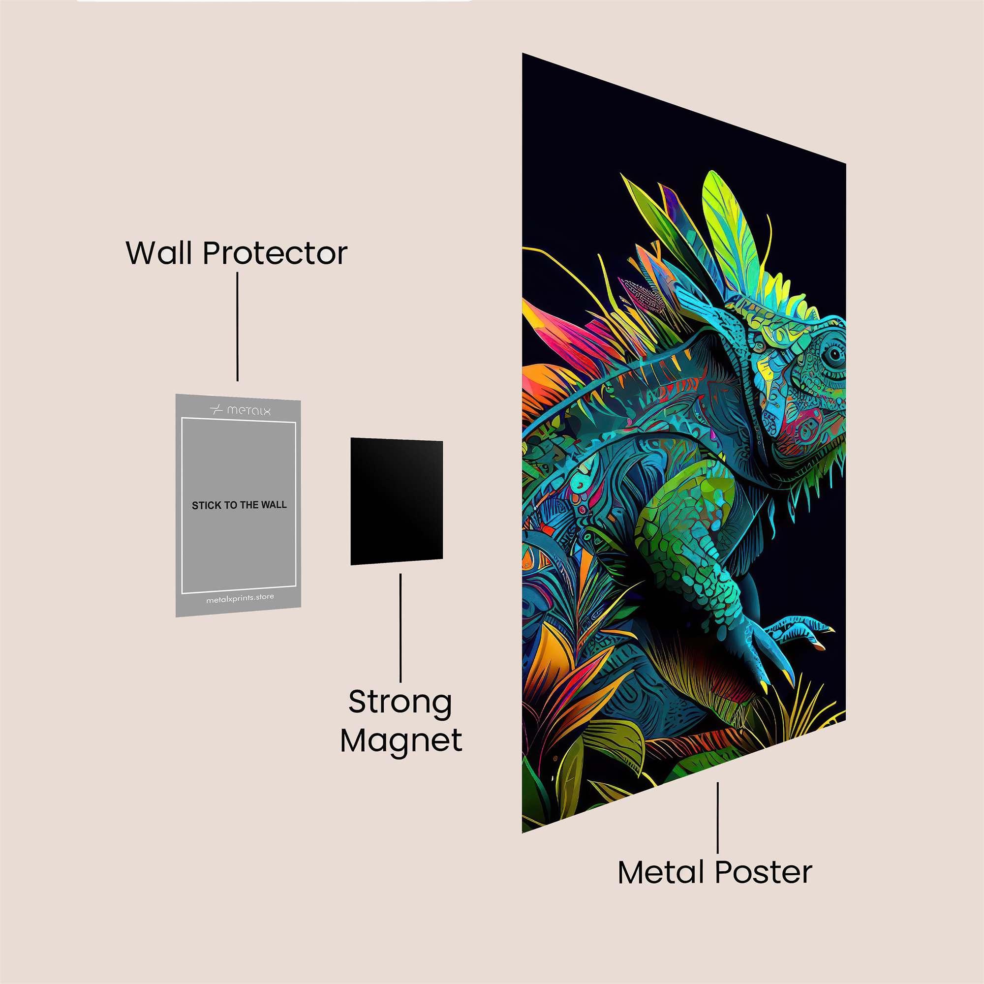 Cyberfly Intrigue Safe Wall Magnetic / M
