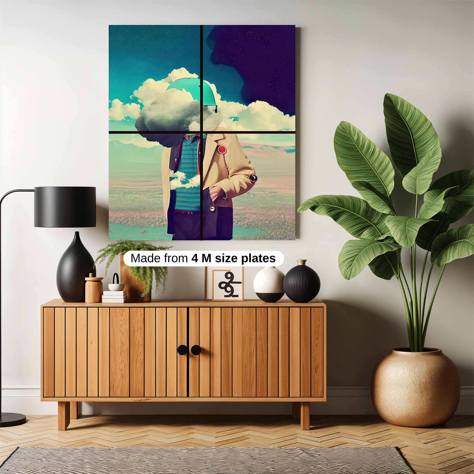 Cloudy Dreamer Safe Wall Magnetic / M