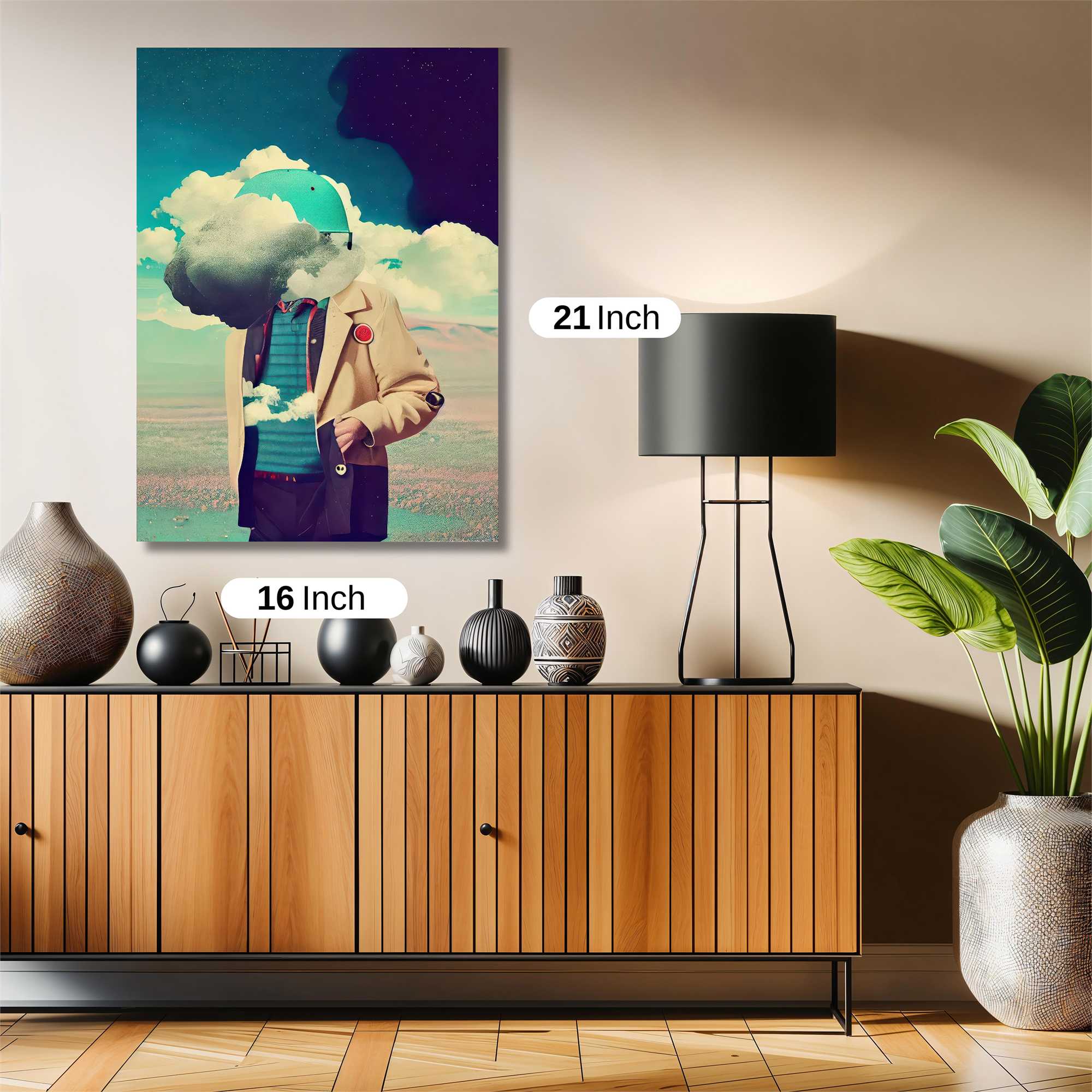 Cloudy Dreamer Safe Wall Magnetic / M