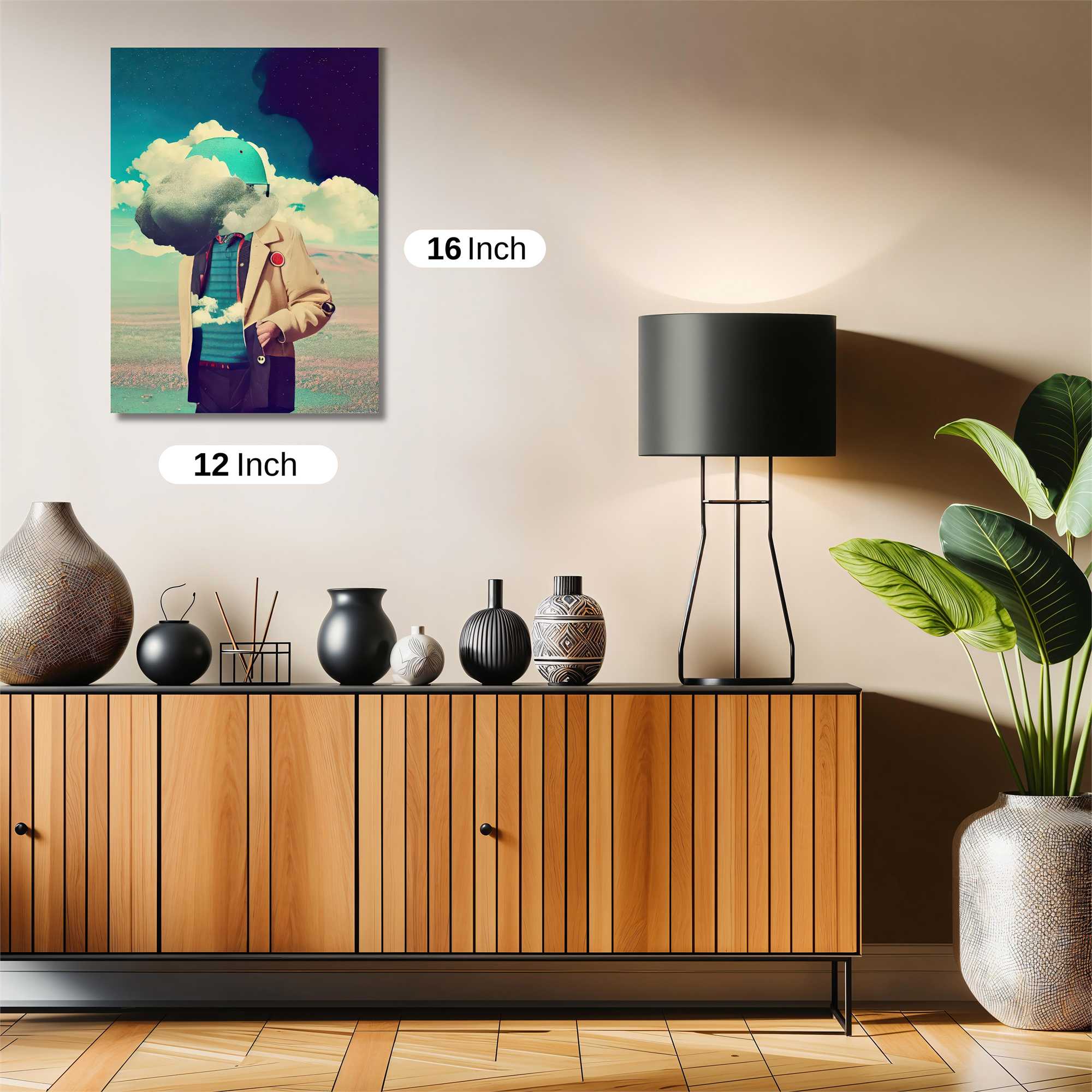 Cloudy Dreamer Safe Wall Magnetic / M