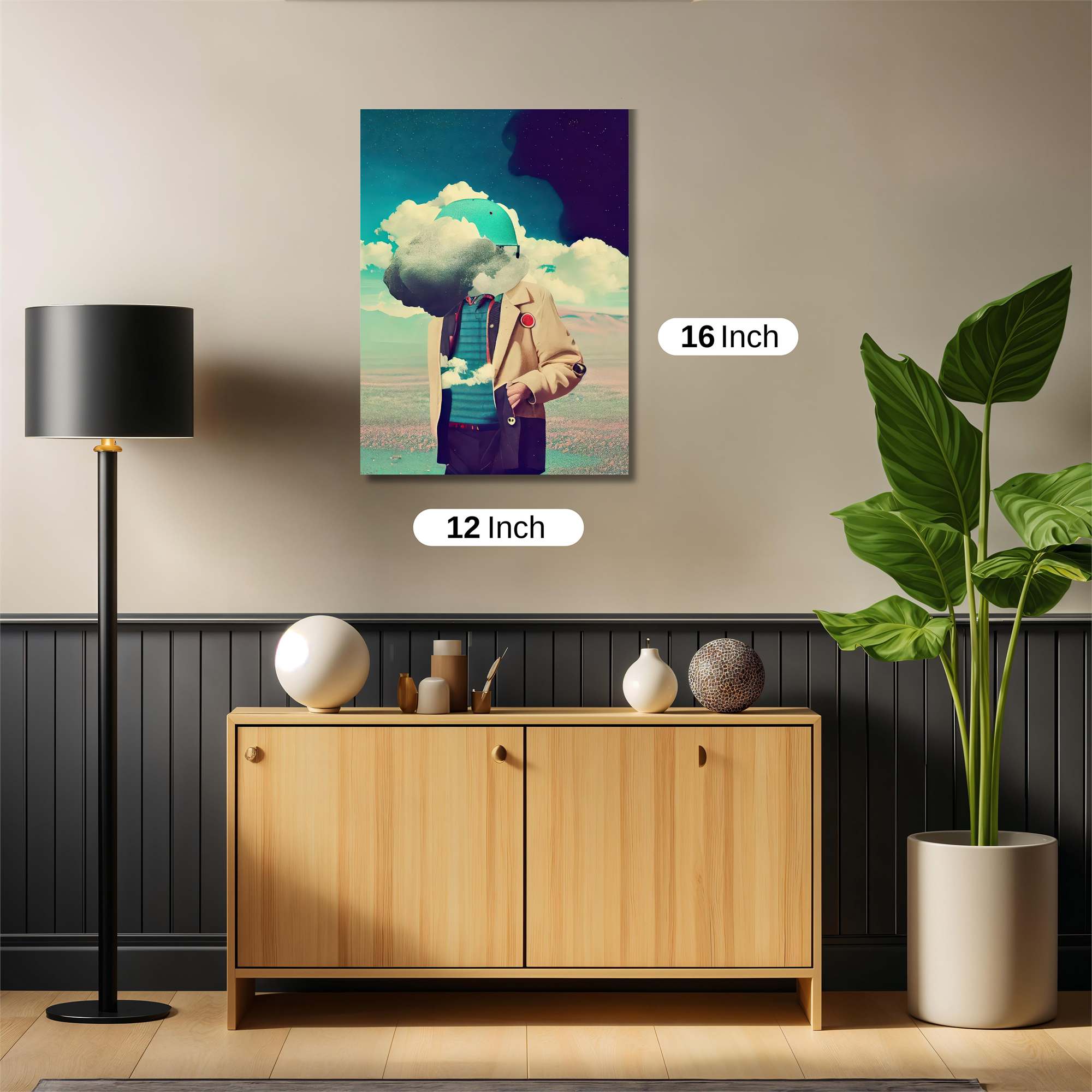 Cloudy Dreamer Safe Wall Magnetic / M