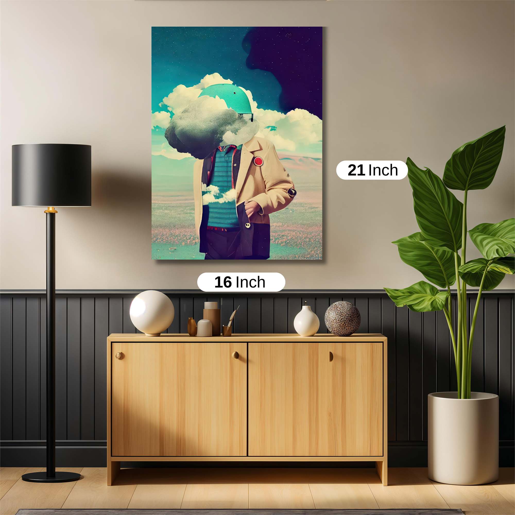 Cloudy Dreamer Safe Wall Magnetic / M