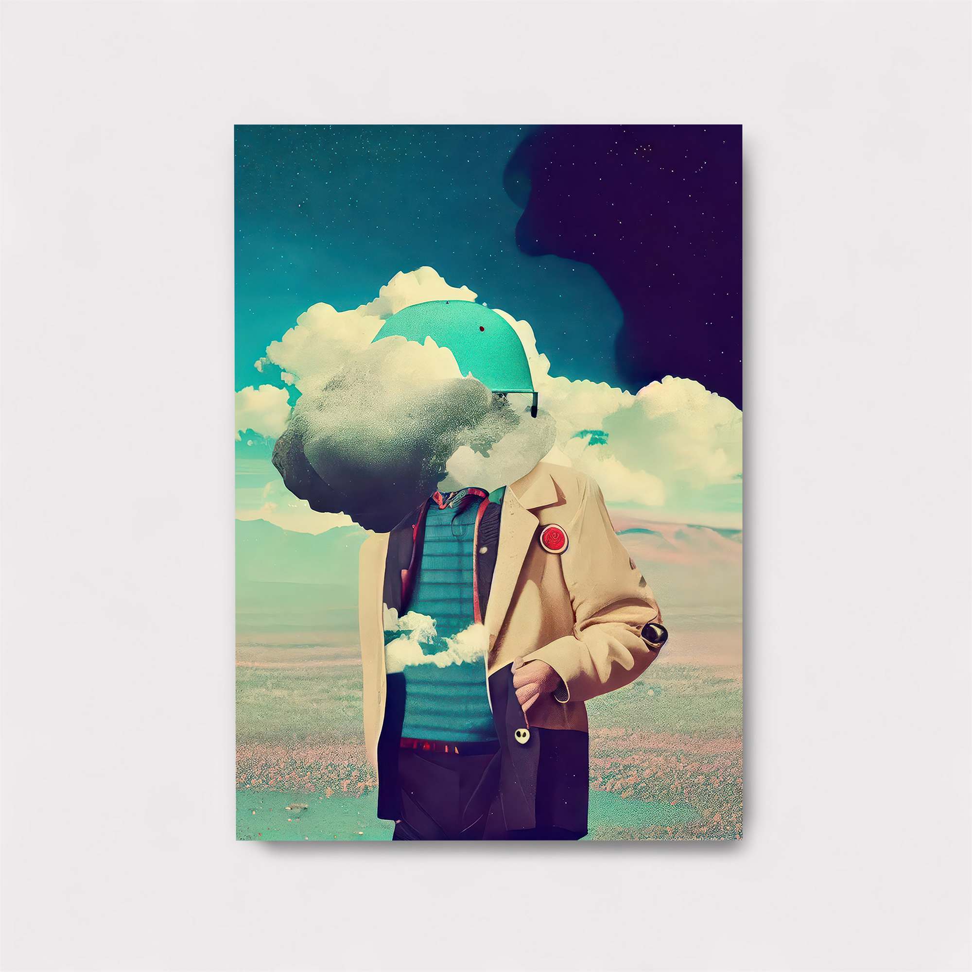 Cloudy Dreamer Safe Wall Magnetic / M