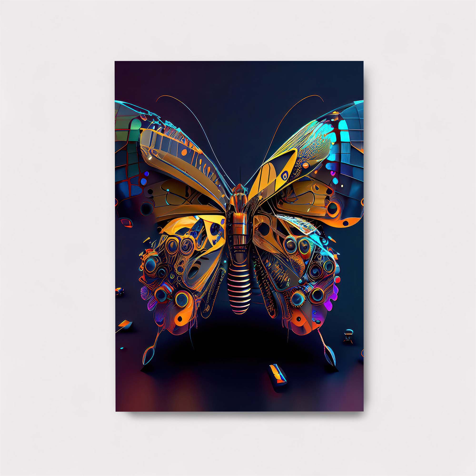 Cyber Serenity Safe Wall Magnetic / M