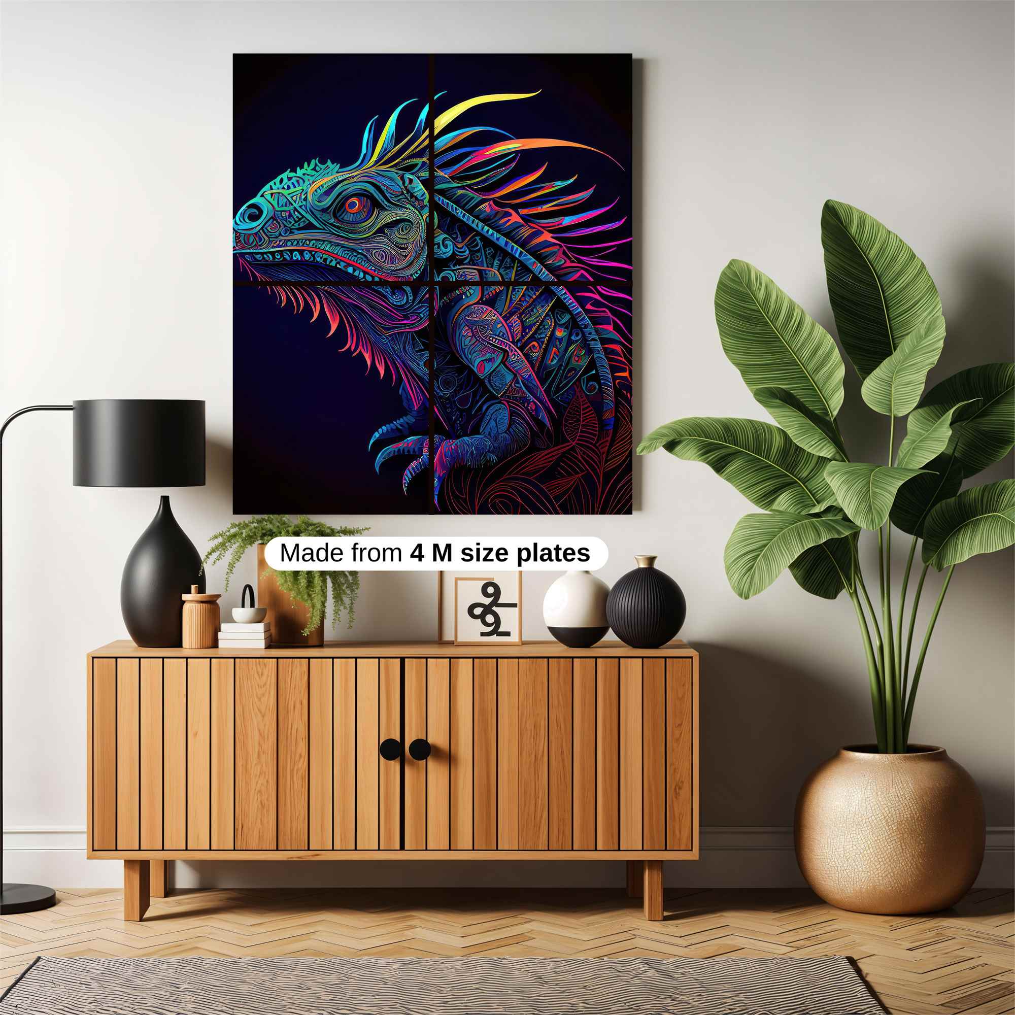 Iguana Radiance Safe Wall Magnetic / M