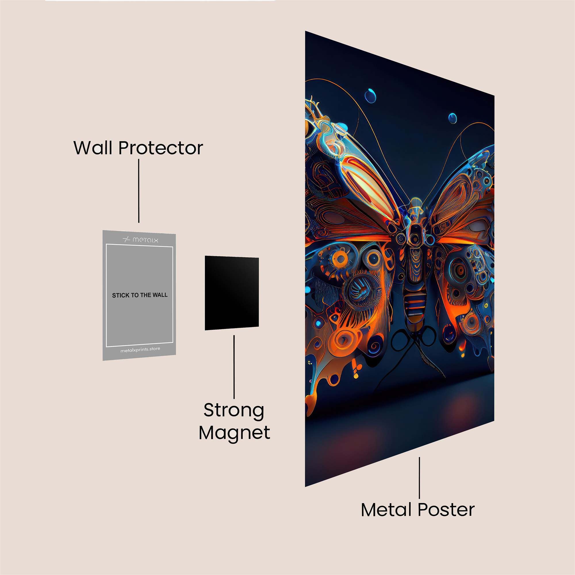 Alien Enigma Safe Wall Magnetic / M