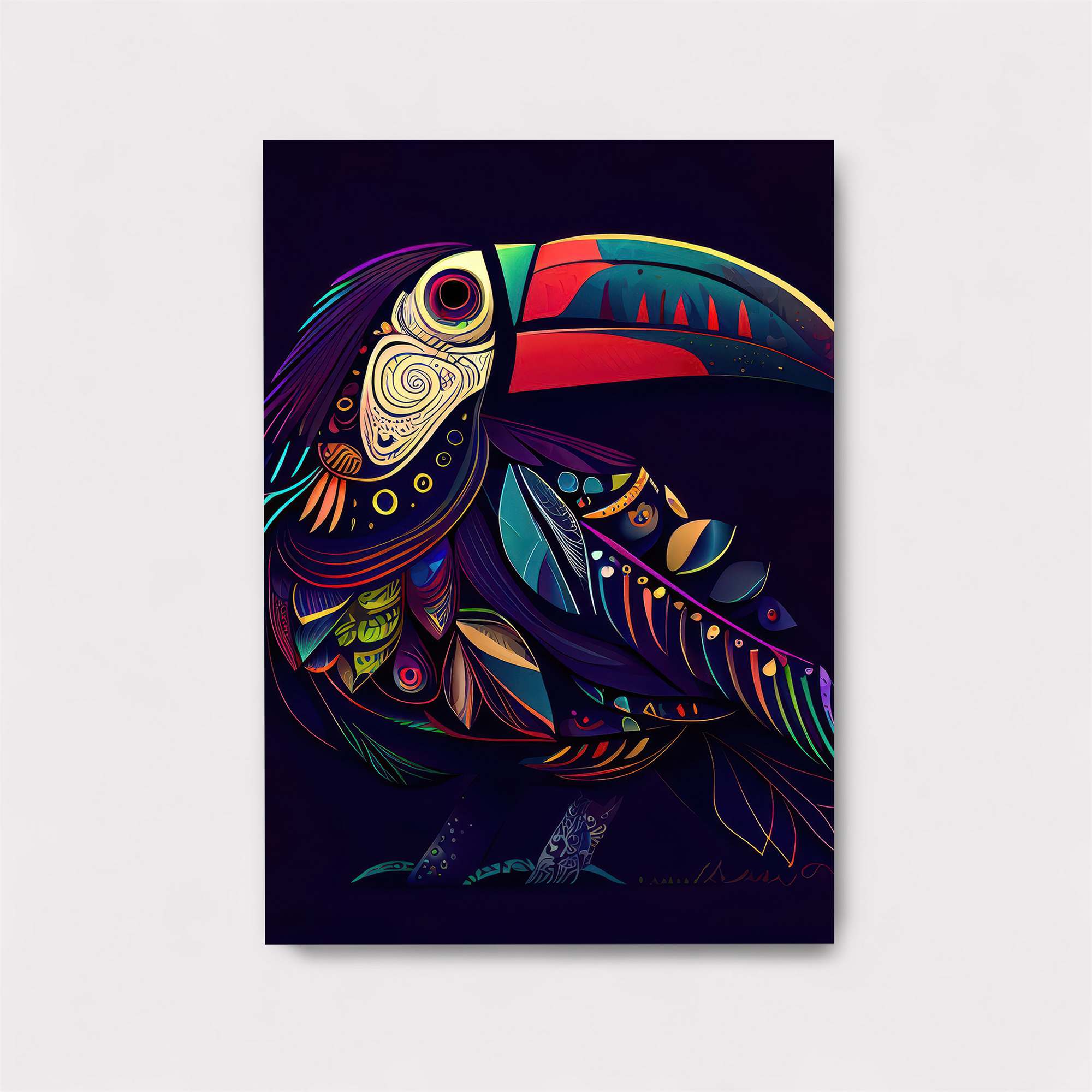 Toucan Vibrance Safe Wall Magnetic / M