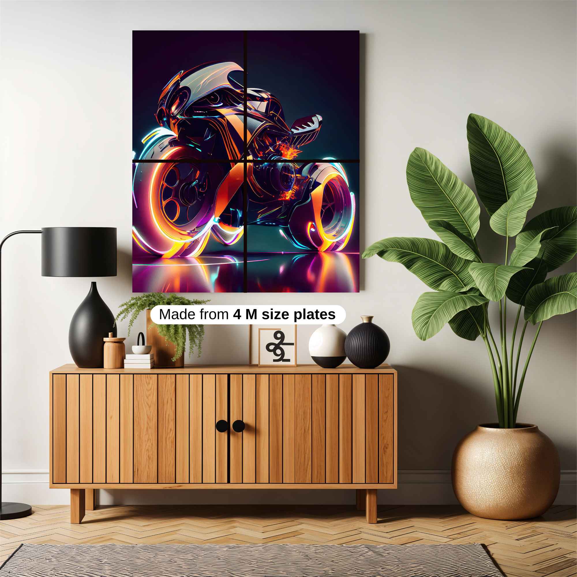 Neon Beast Safe Wall Magnetic / M