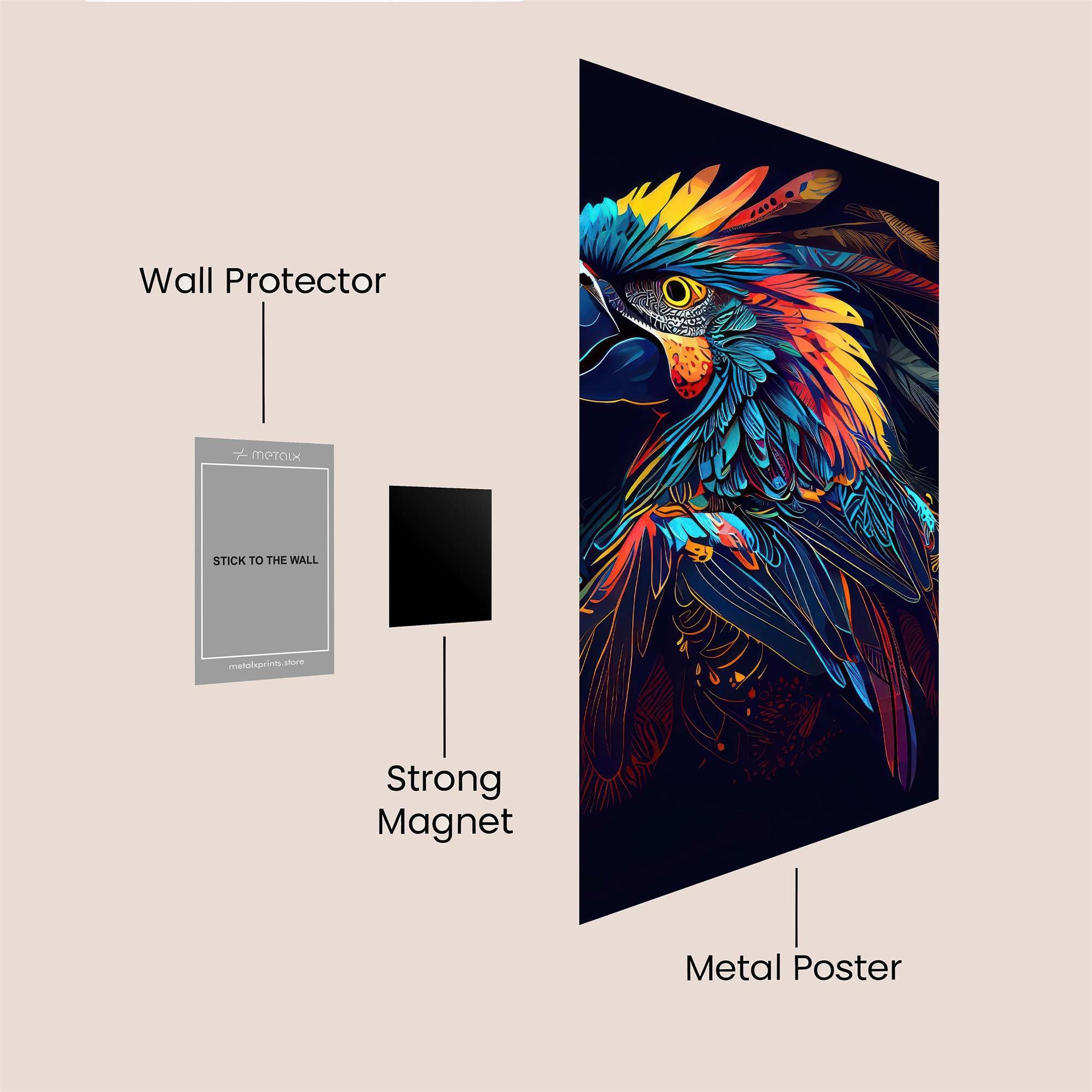 Parrot Radiance Safe Wall Magnetic / M