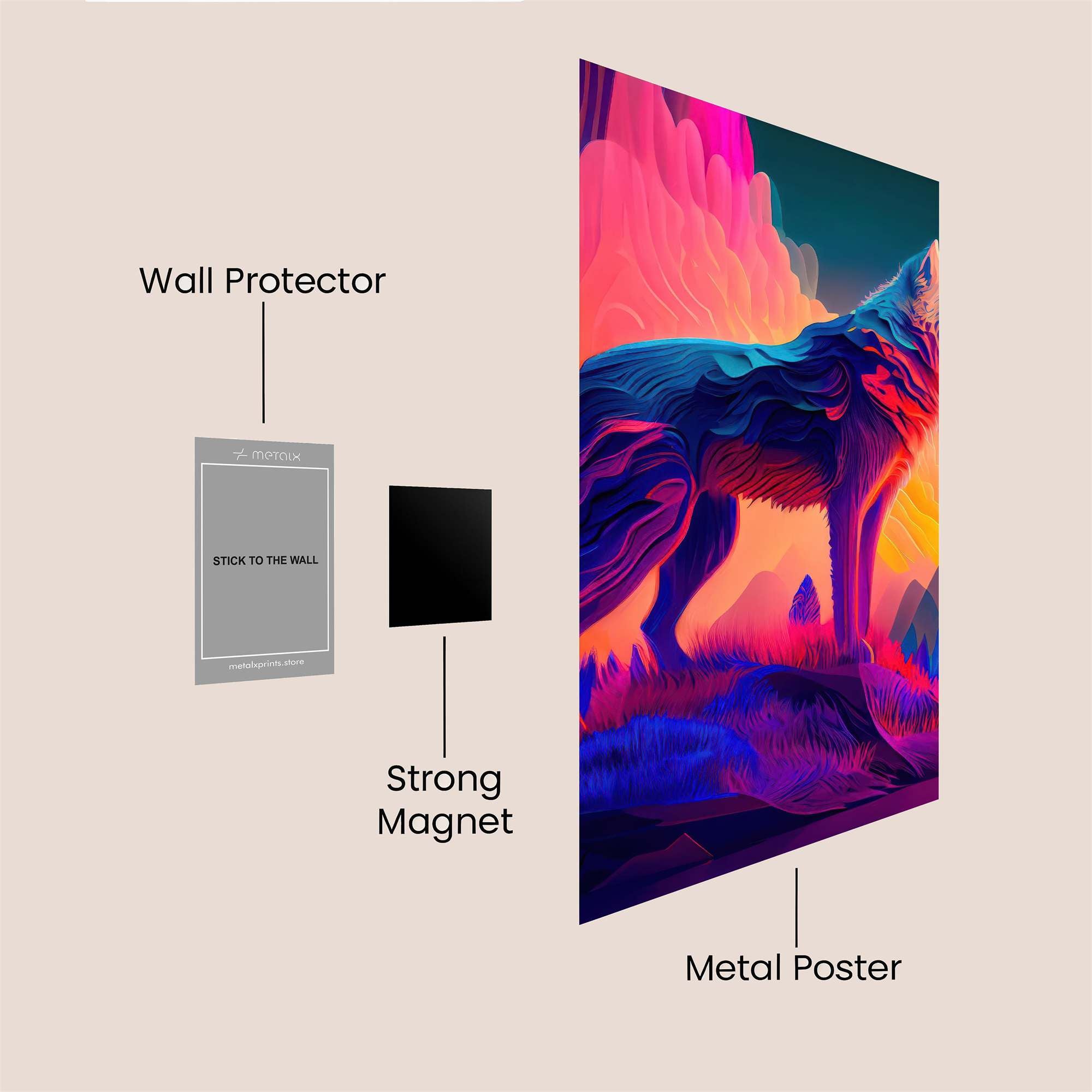 Cleopatra Enigmatic Safe Wall Magnetic / M