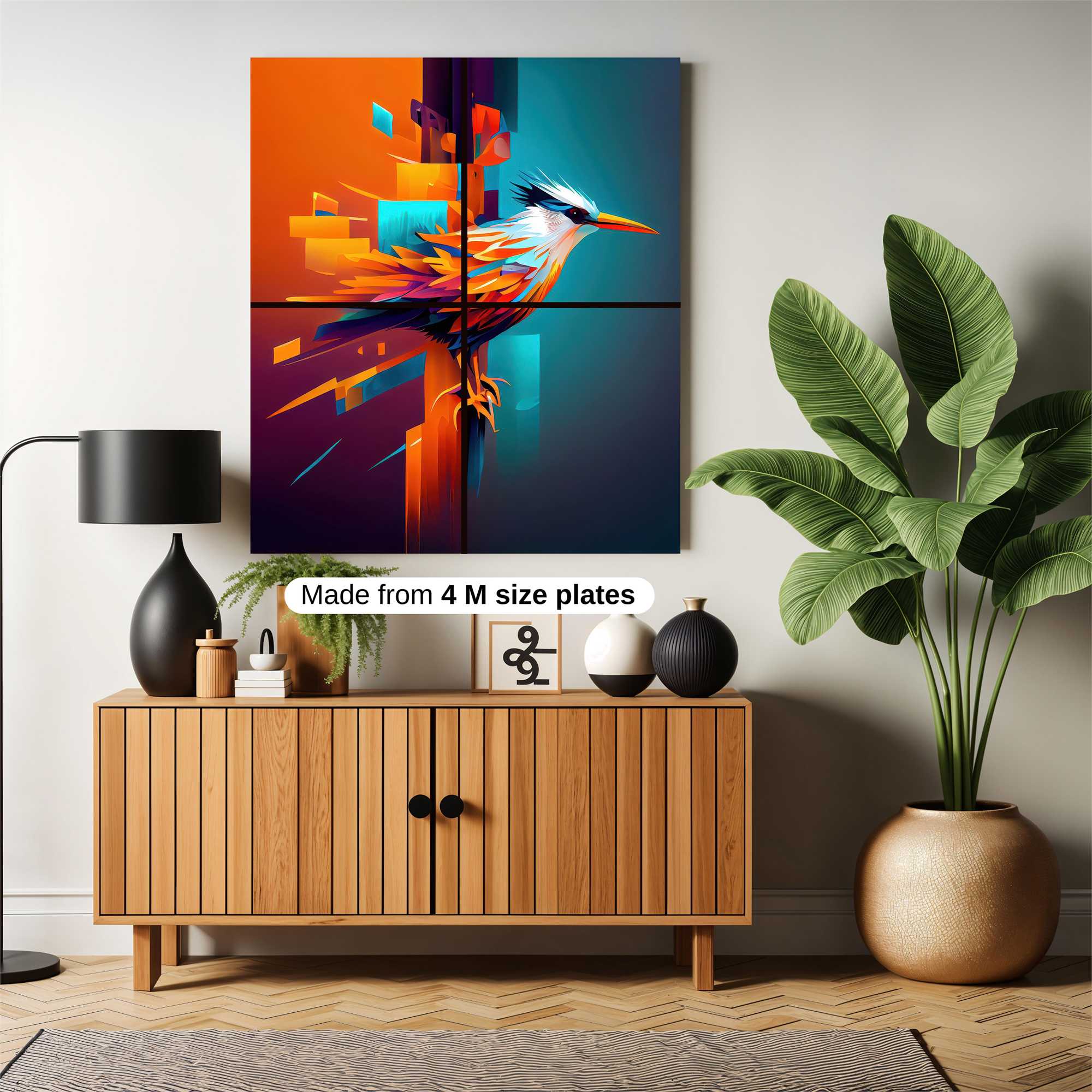 Kingfisher Vibrance Safe Wall Magnetic / M