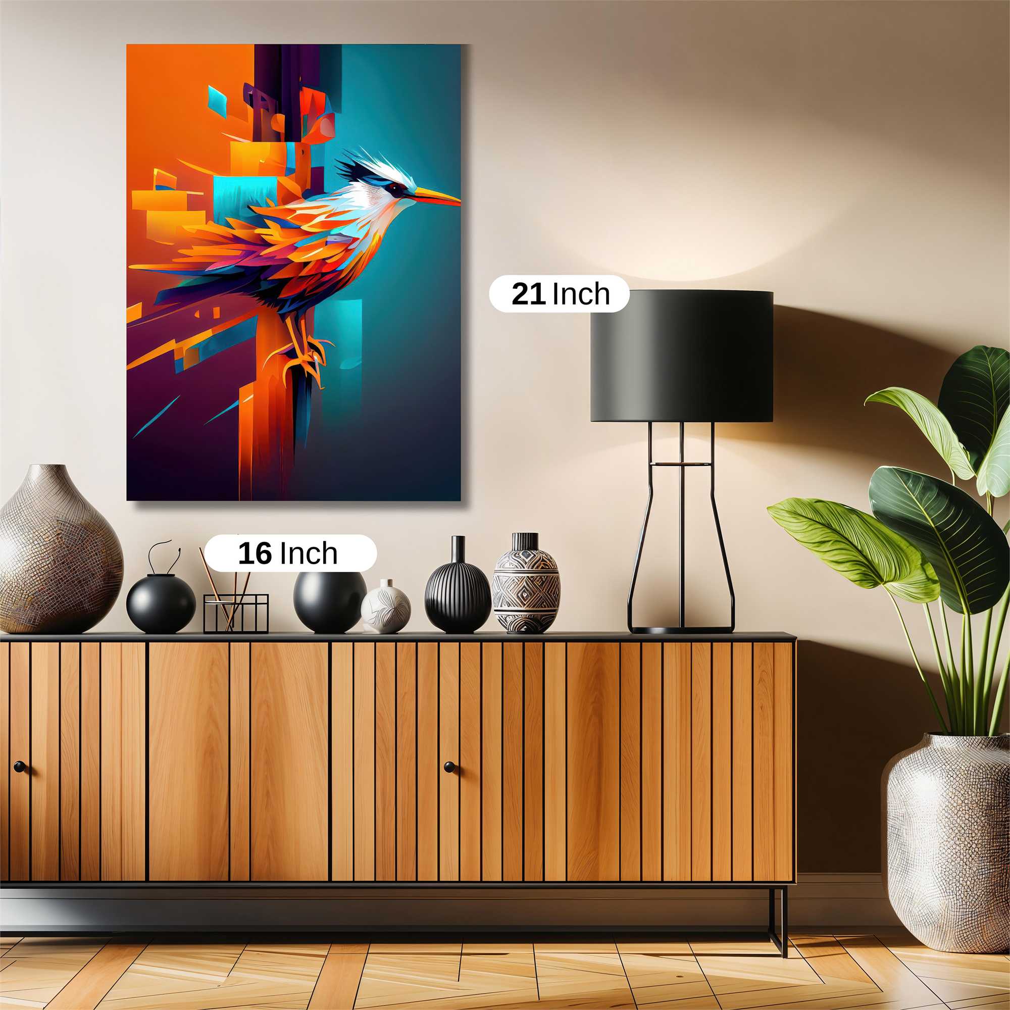 Kingfisher Vibrance Safe Wall Magnetic / M