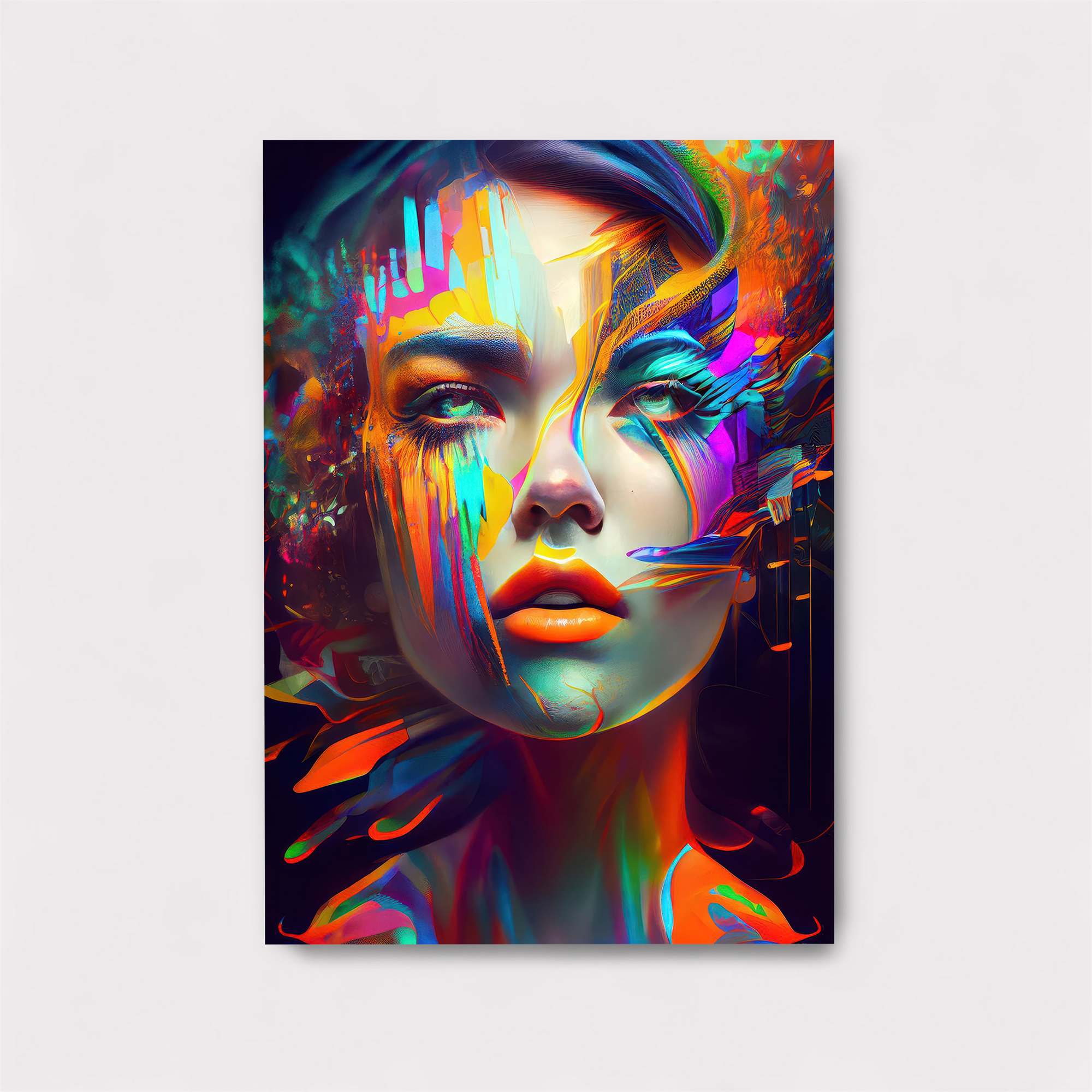 Colorful Chaos Safe Wall Magnetic / M