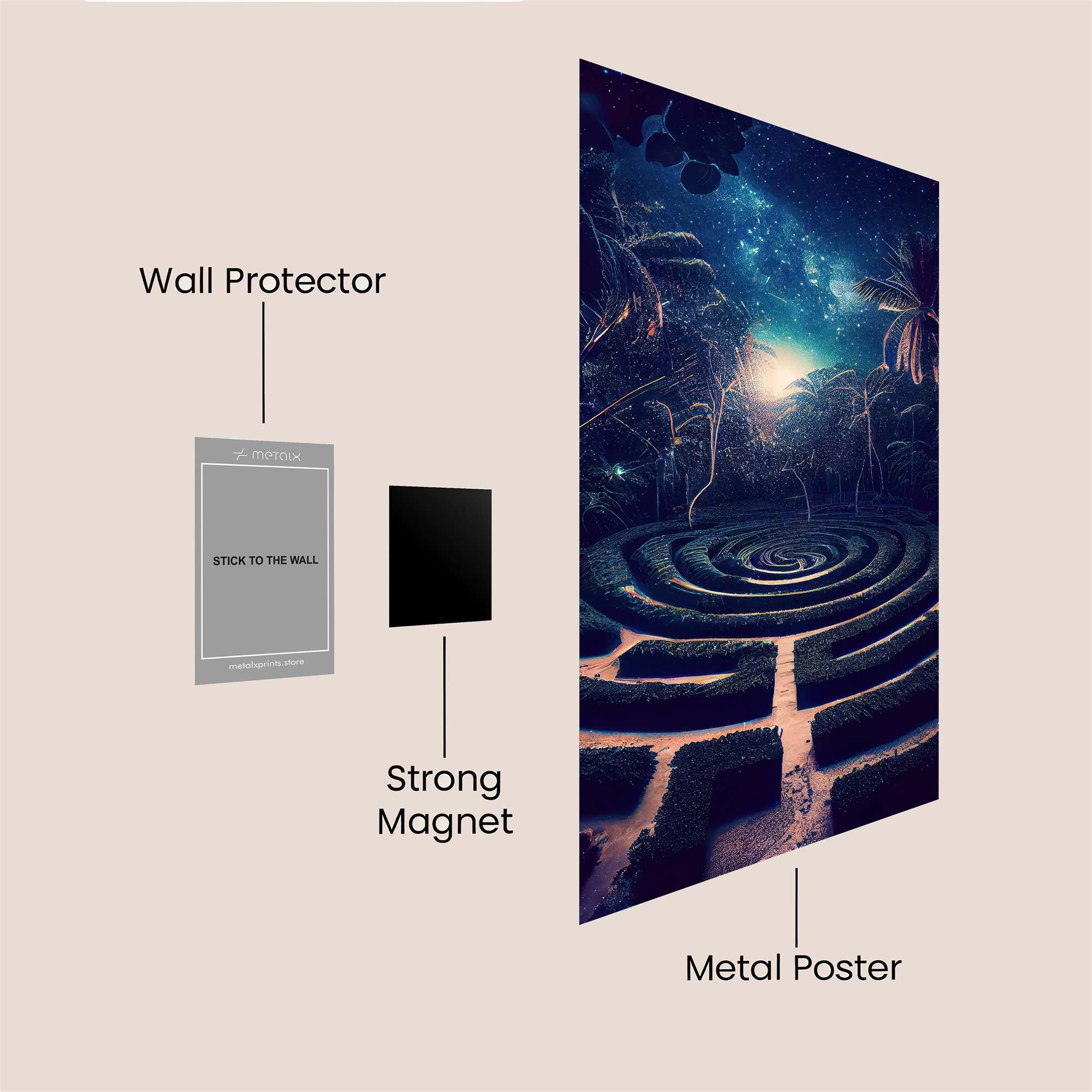 Batman Regal Safe Wall Magnetic / M