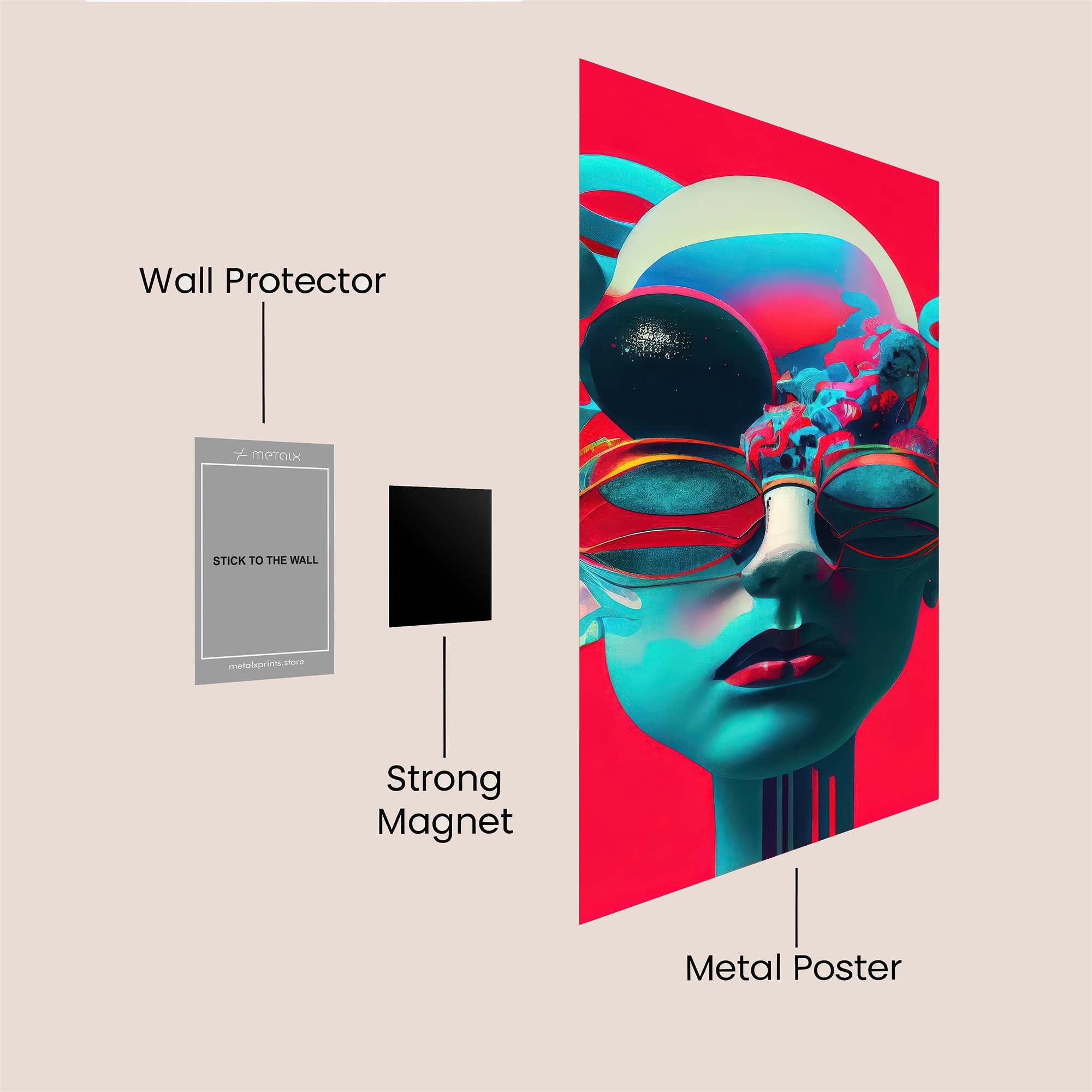 Veiled Enigma Safe Wall Magnetic / M