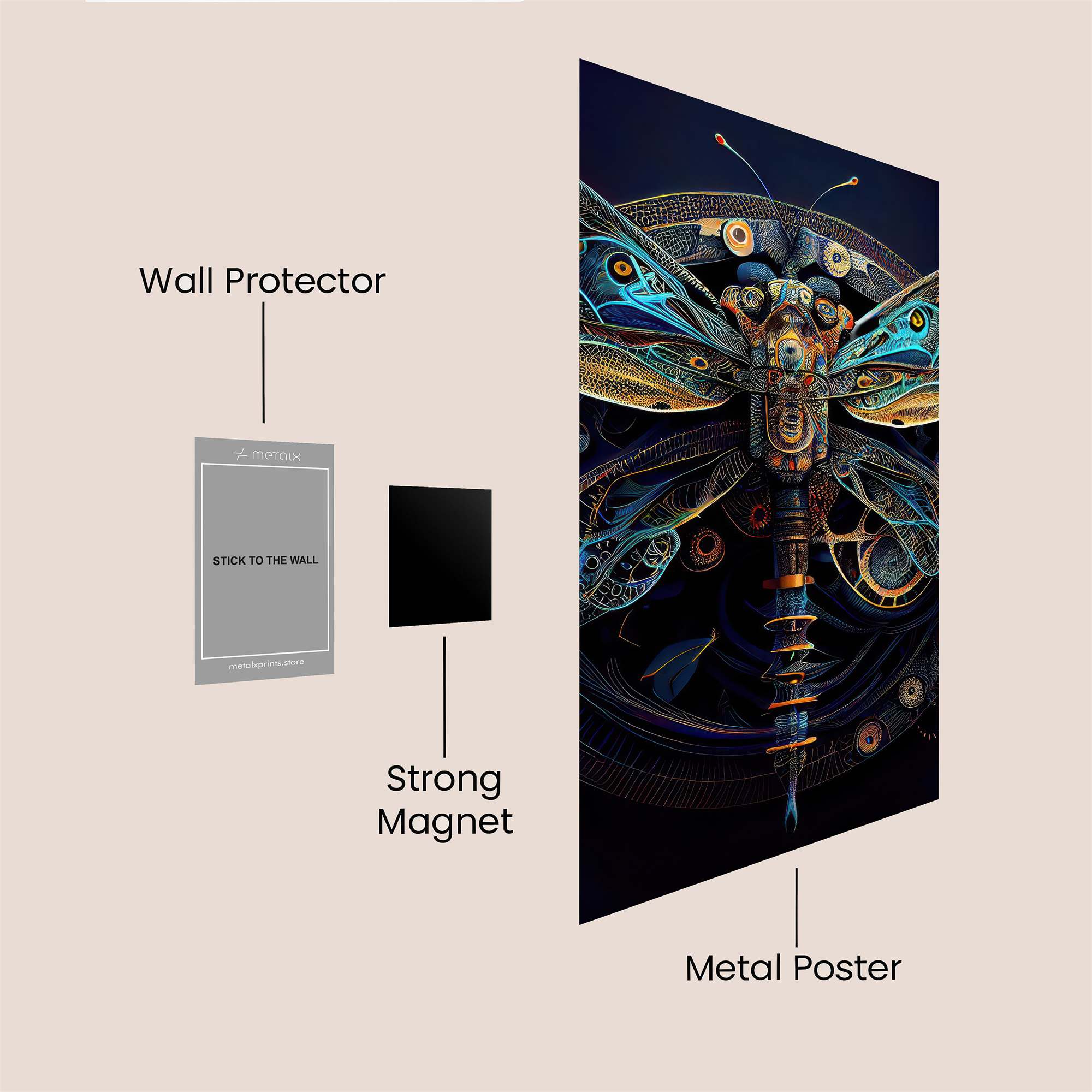 Ancient Whispers Safe Wall Magnetic / M