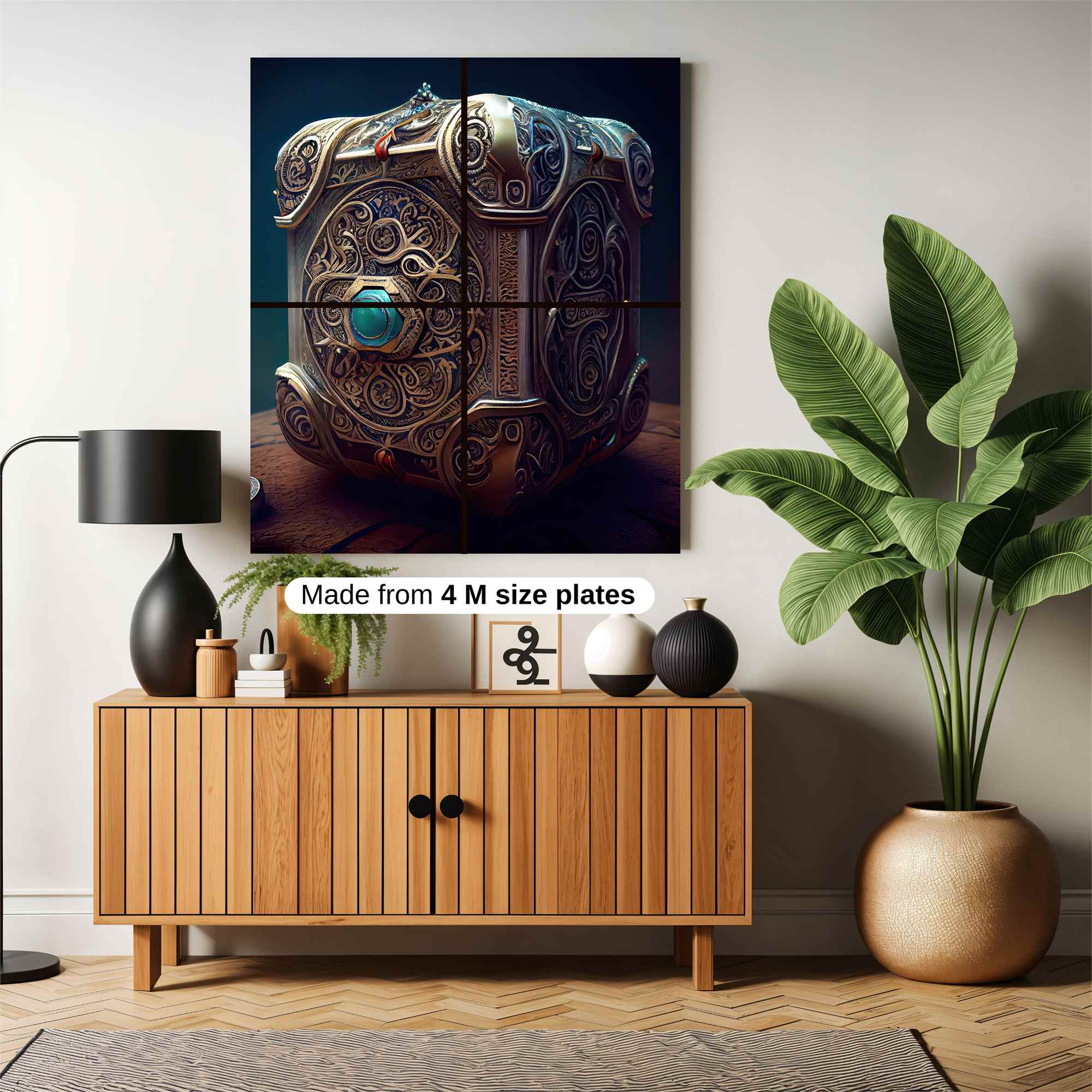 Alien Enigma Safe Wall Magnetic / M
