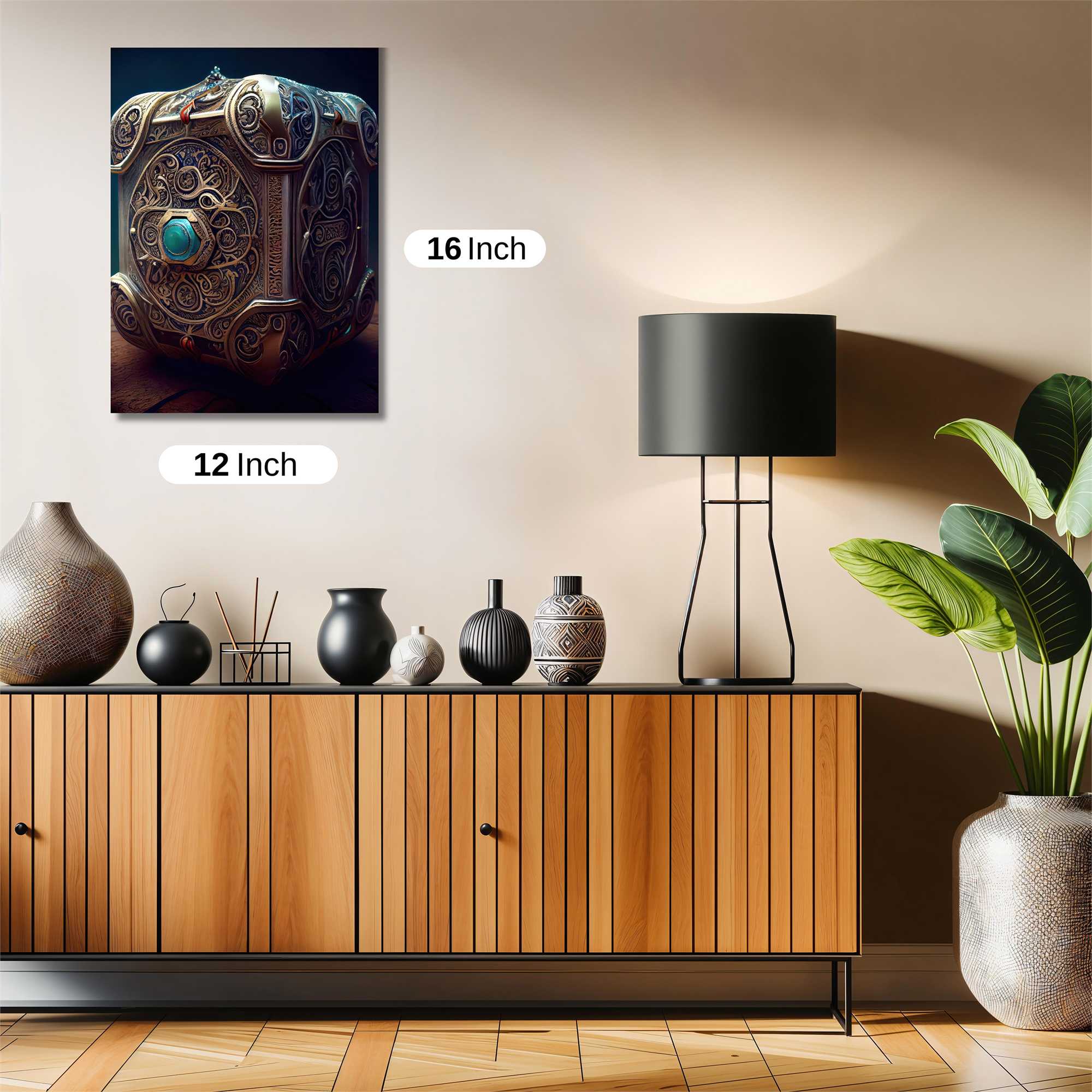 Alien Enigma Safe Wall Magnetic / M