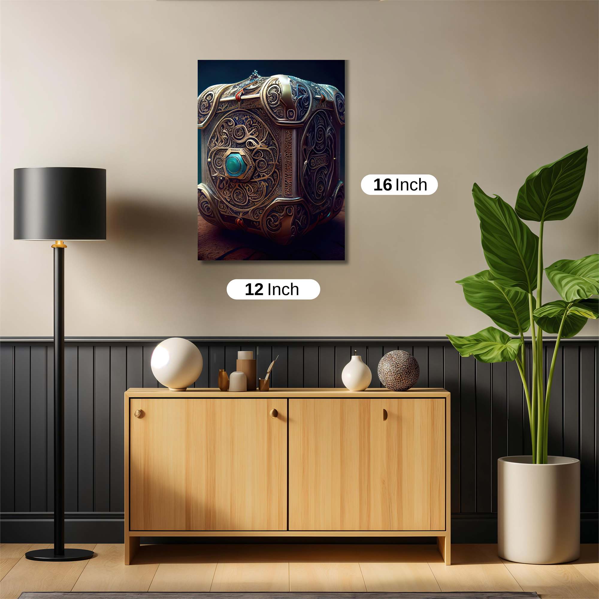 Alien Enigma Safe Wall Magnetic / M