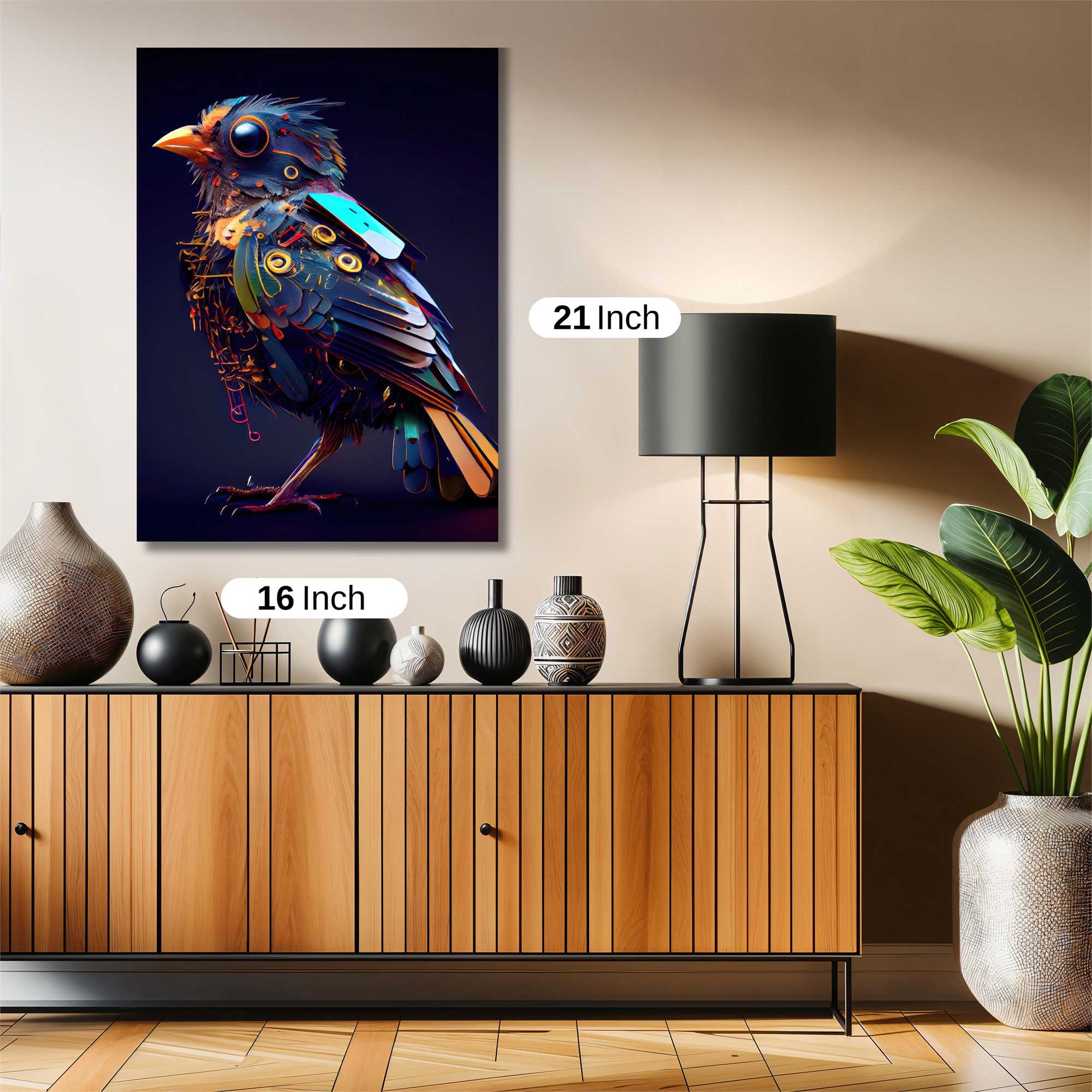 Robo-Bird Safe Wall Magnetic / M