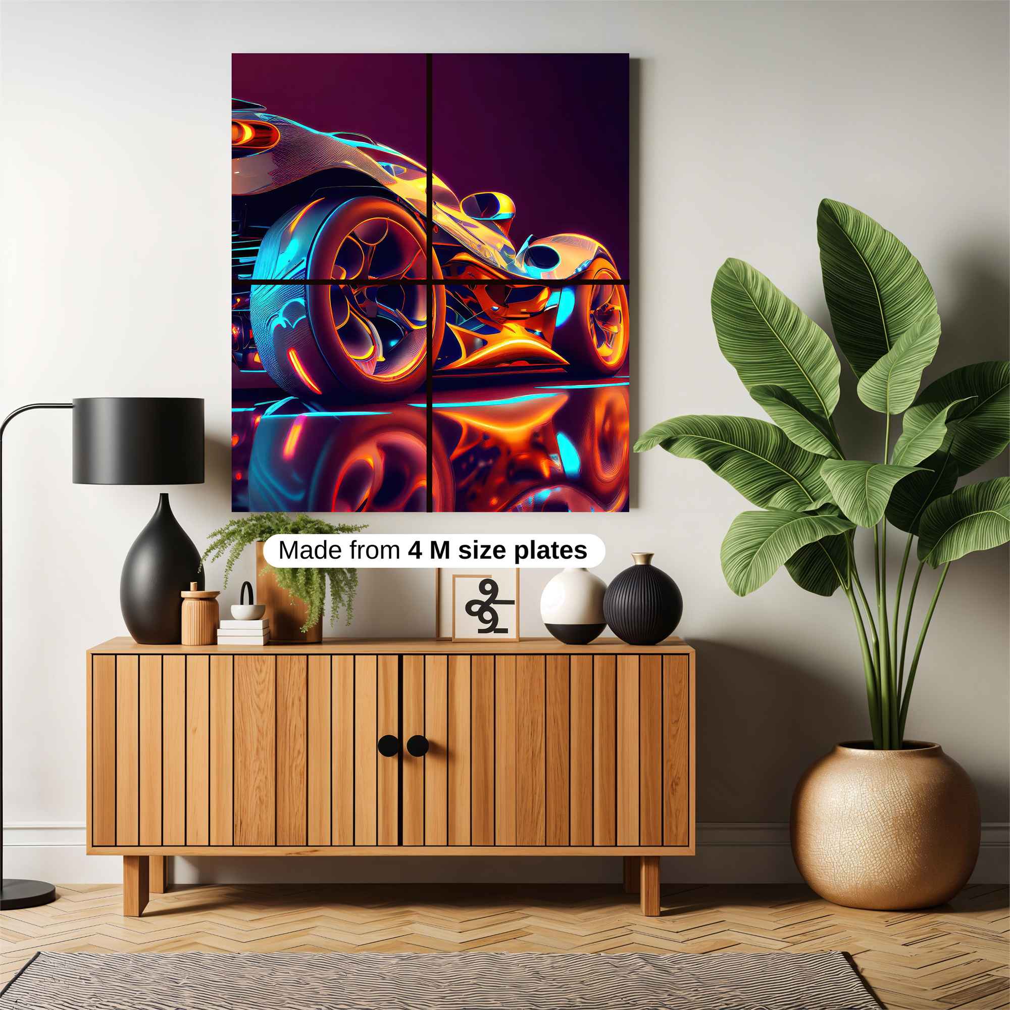 Neon Racer Safe Wall Magnetic / M