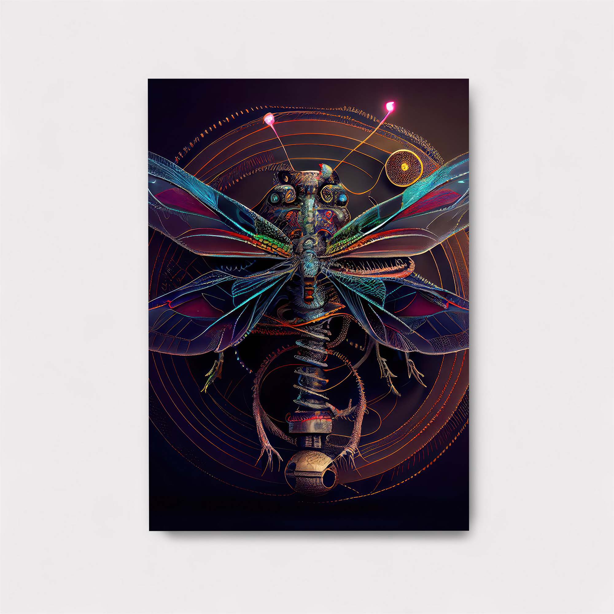 Cyber Butterfly Safe Wall Magnetic / M