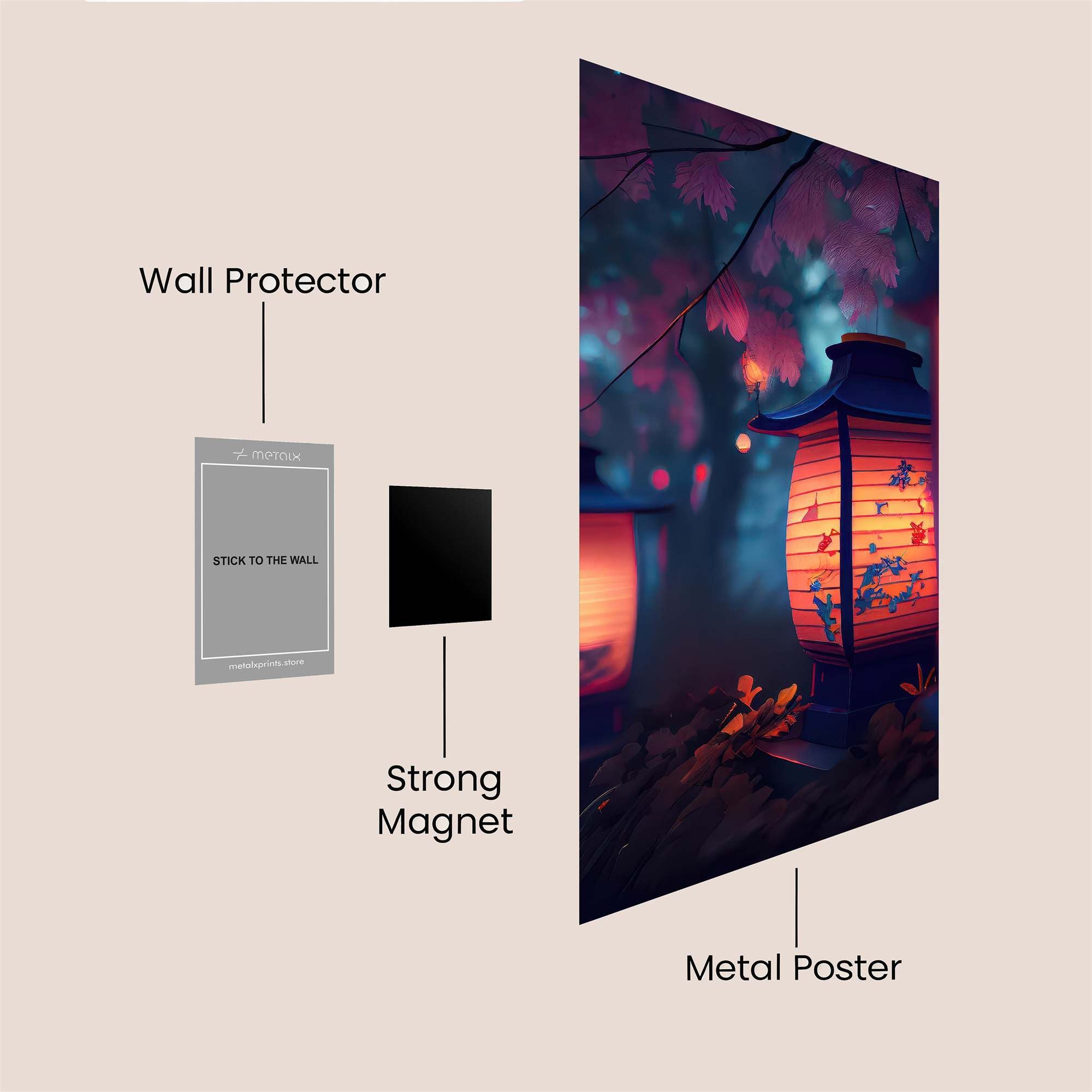 Muppet Meeting Safe Wall Magnetic / M