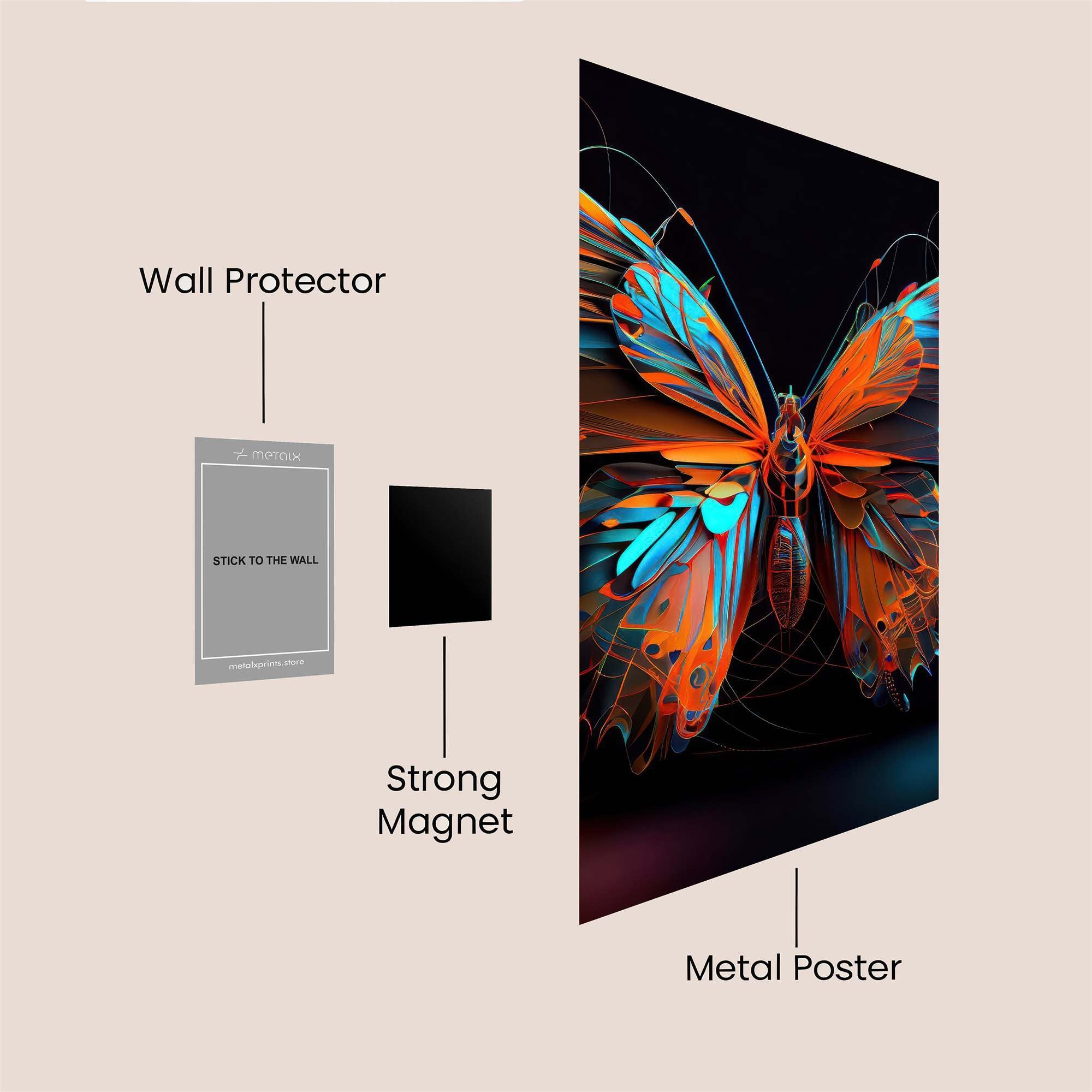 Neon Enigma Safe Wall Magnetic / M