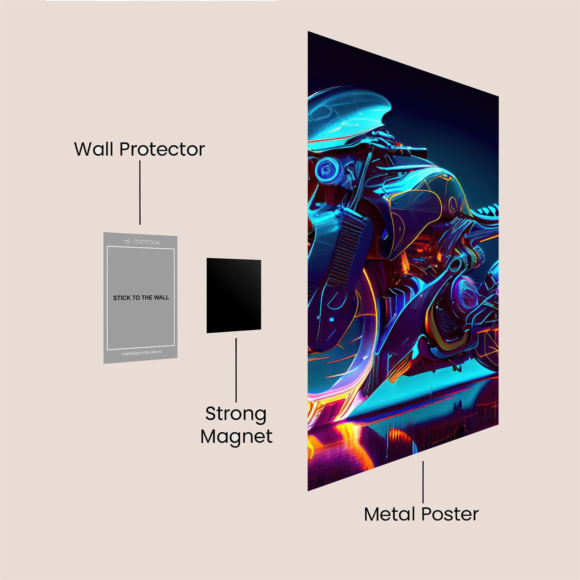 Neon Dream Safe Wall Magnetic / M