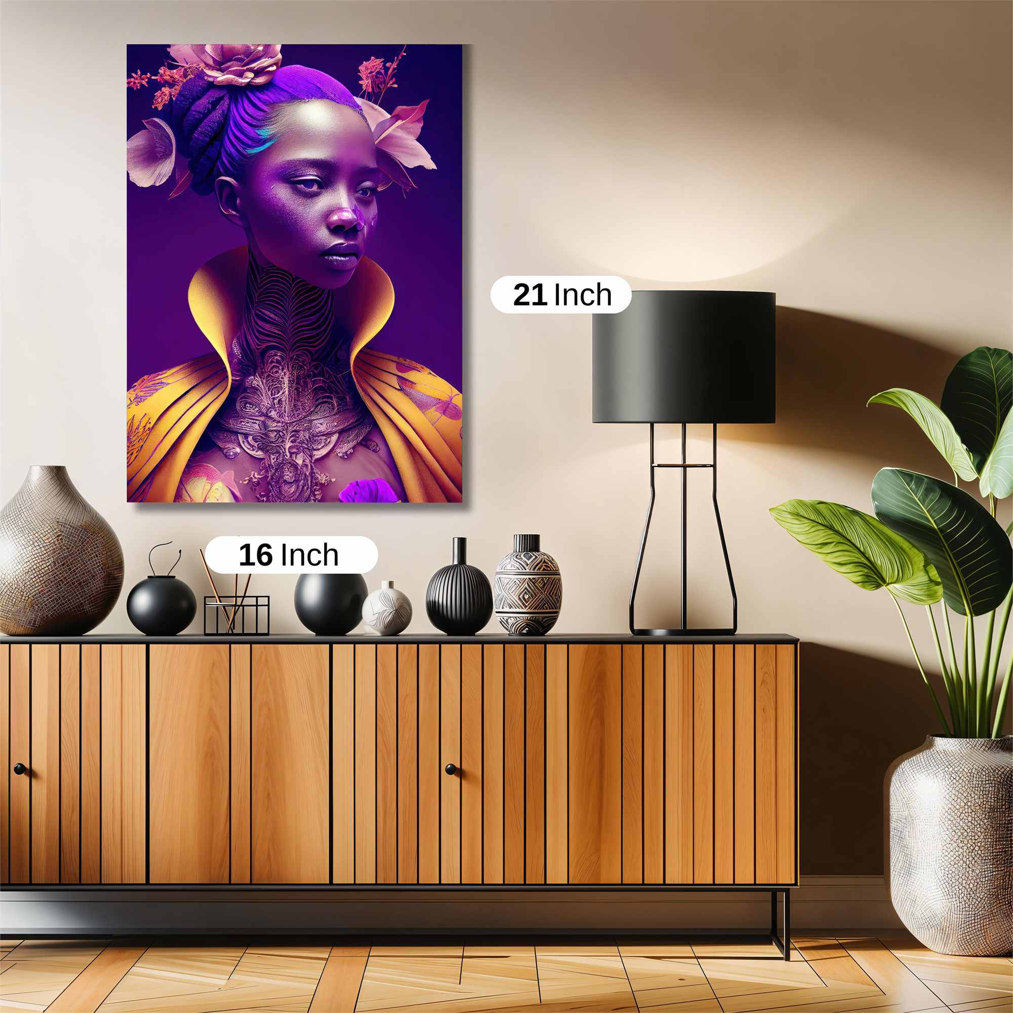 Floral Majesty Safe Wall Magnetic / M