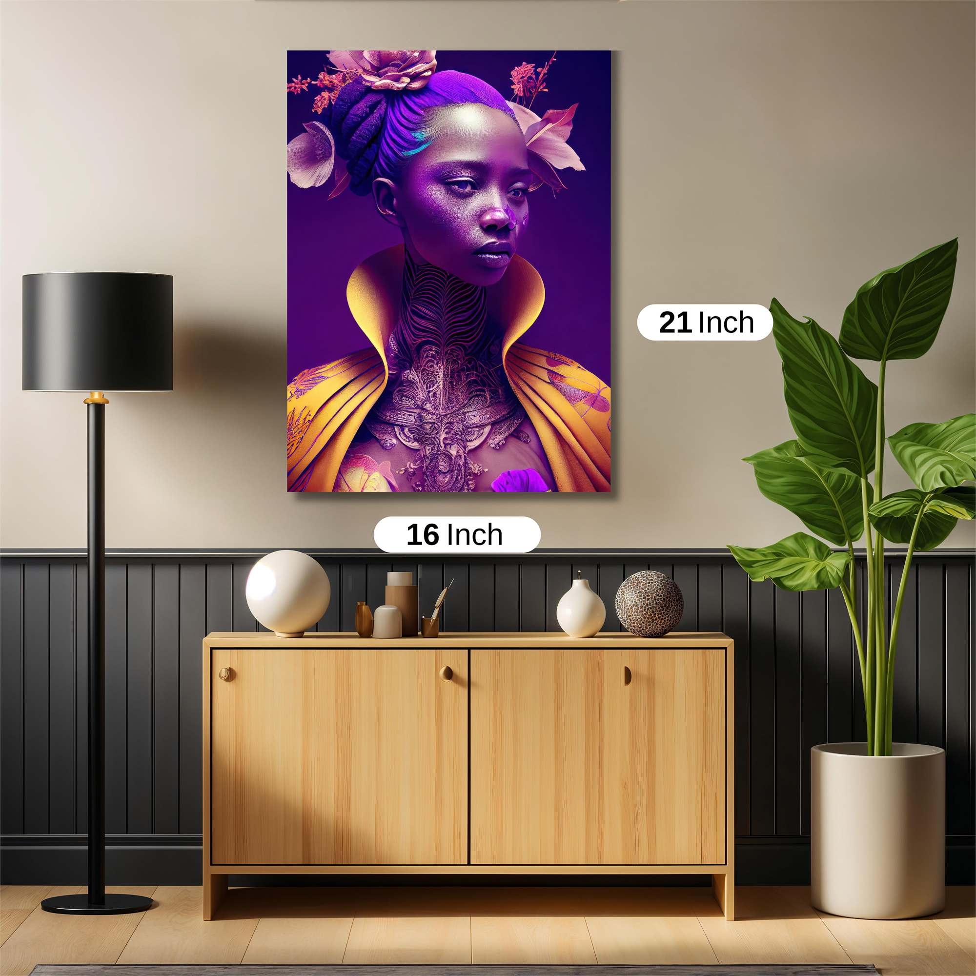 Floral Majesty Safe Wall Magnetic / M