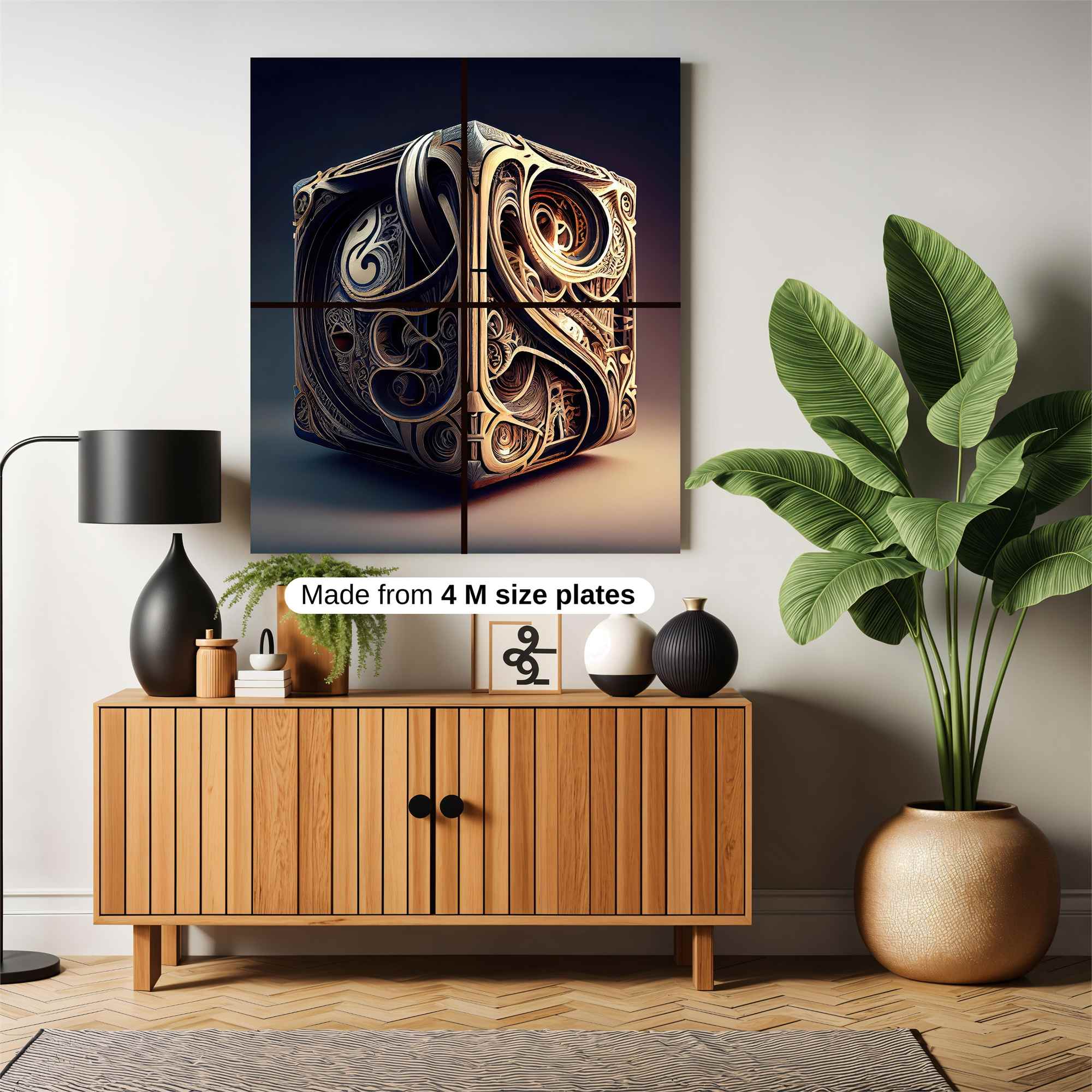 Retro Whimsy Safe Wall Magnetic / M