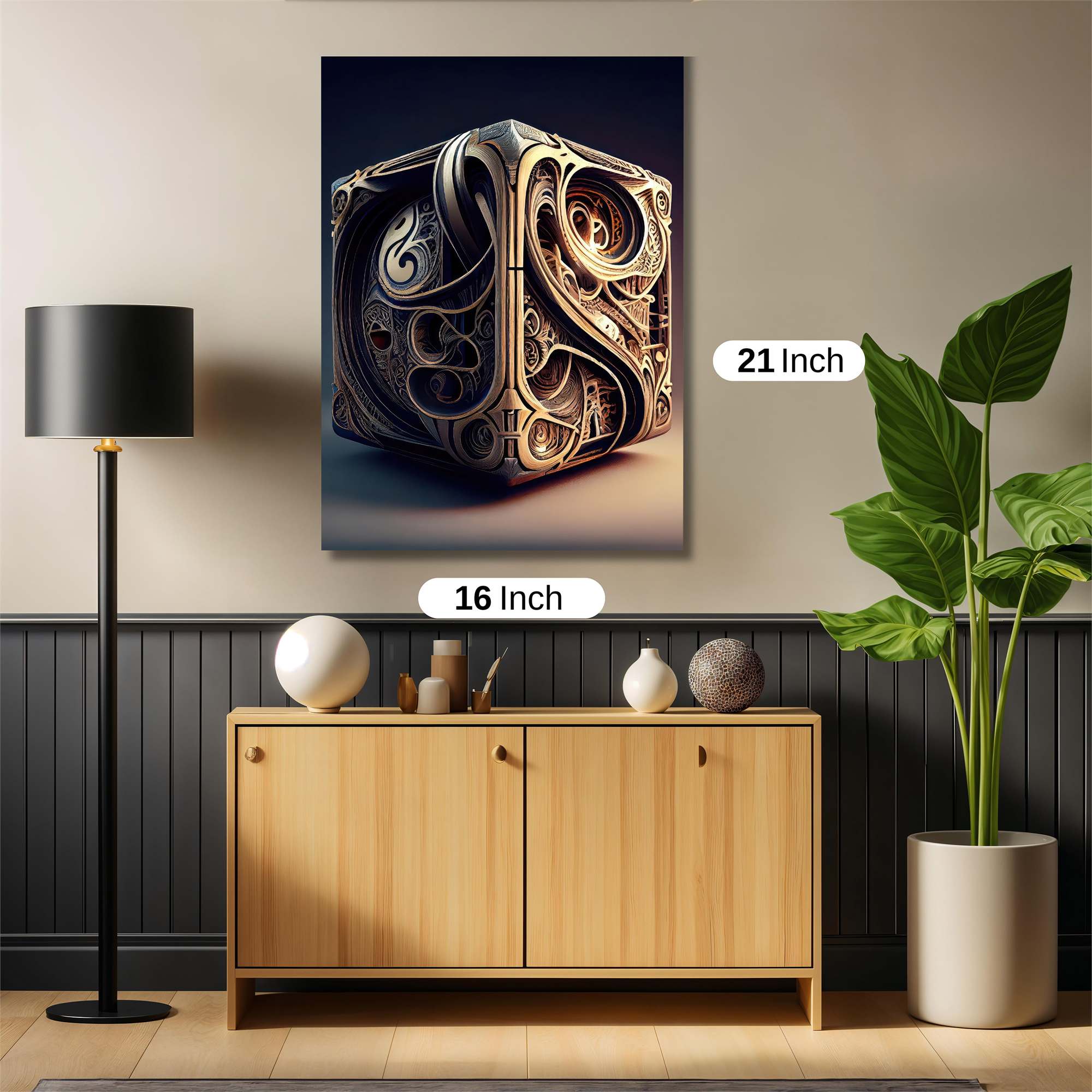 Retro Whimsy Safe Wall Magnetic / M
