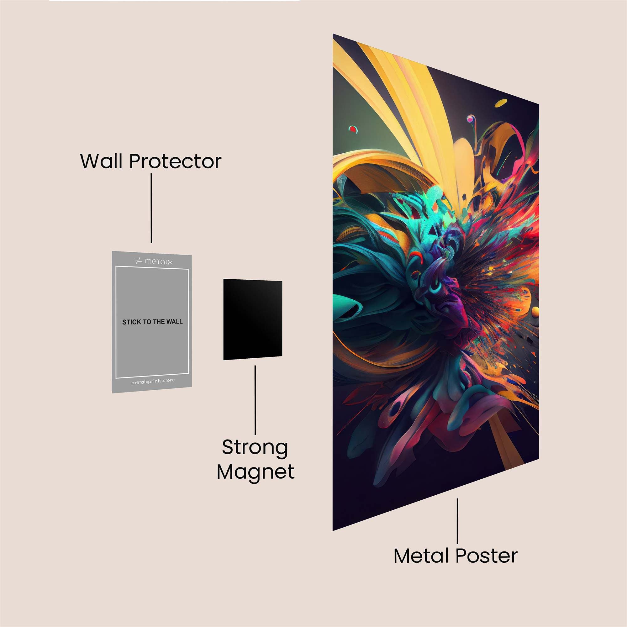 Android Elegance Safe Wall Magnetic / M