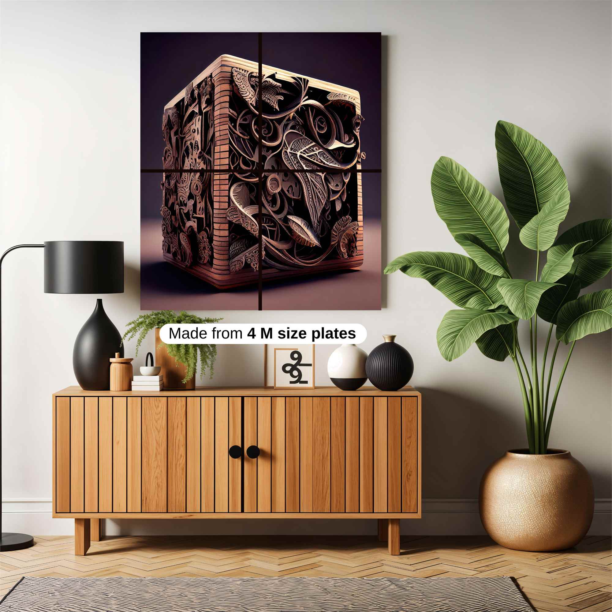 Cow Crusader Safe Wall Magnetic / M