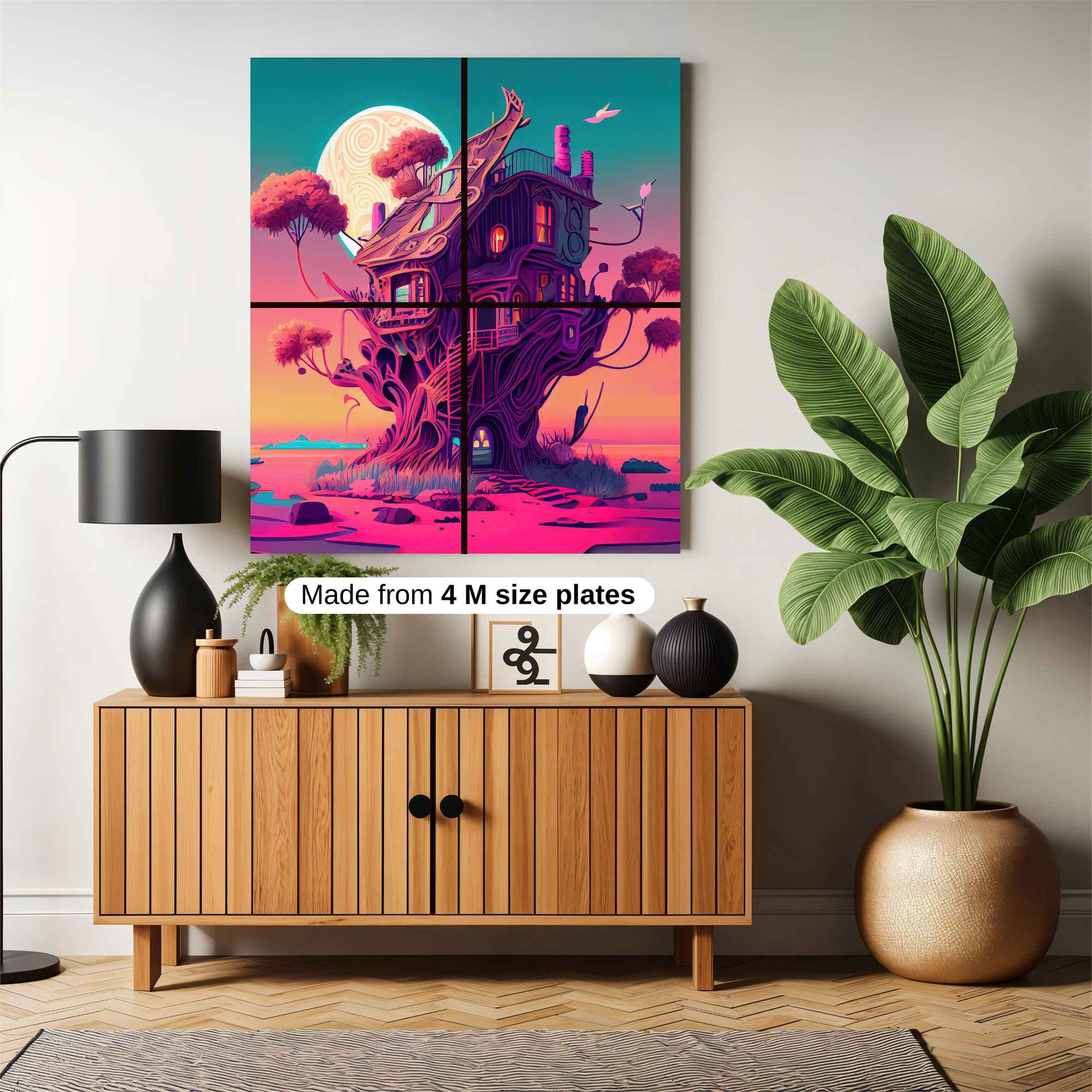 Moonlit Whimsy Safe Wall Magnetic / M