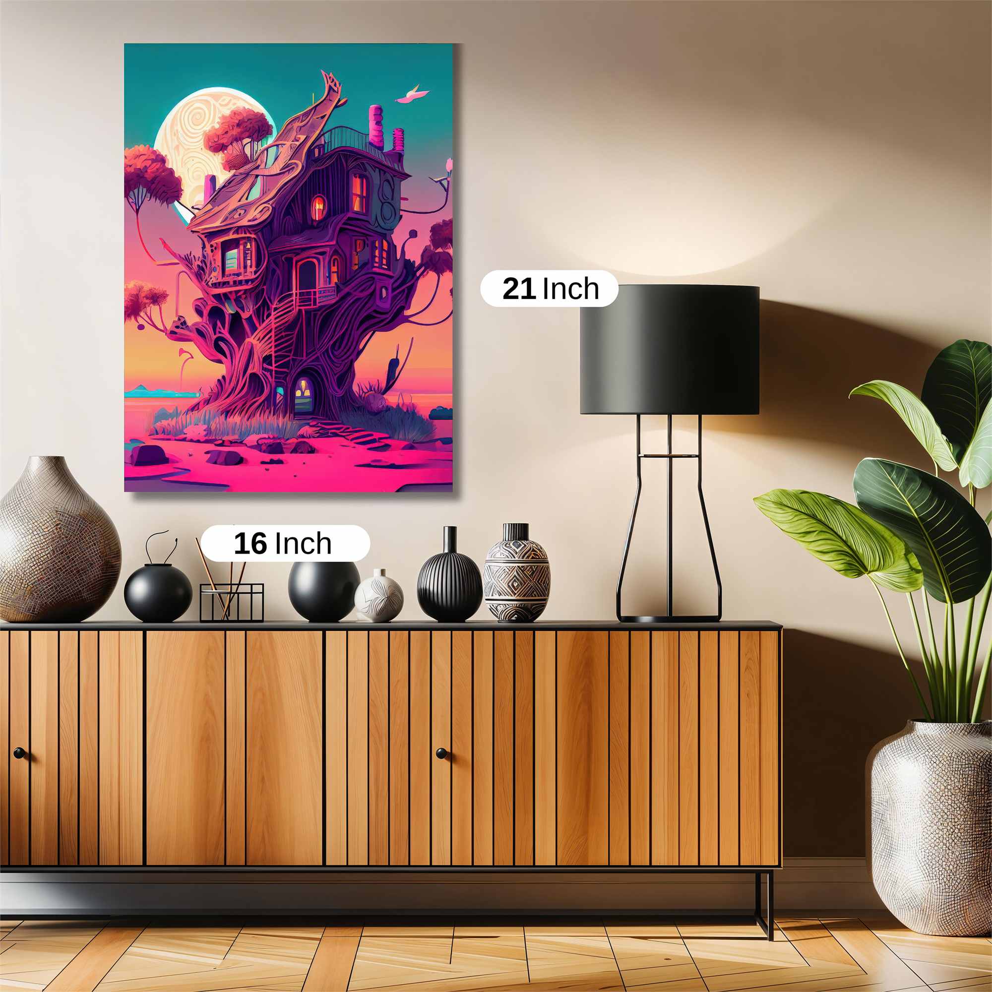 Moonlit Whimsy Safe Wall Magnetic / M